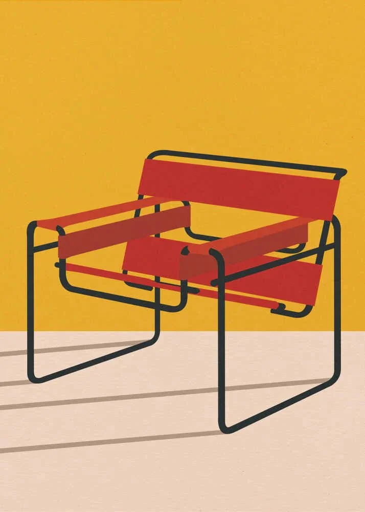 Wassily_Chair_Marcel_Breuer_Poster.webp