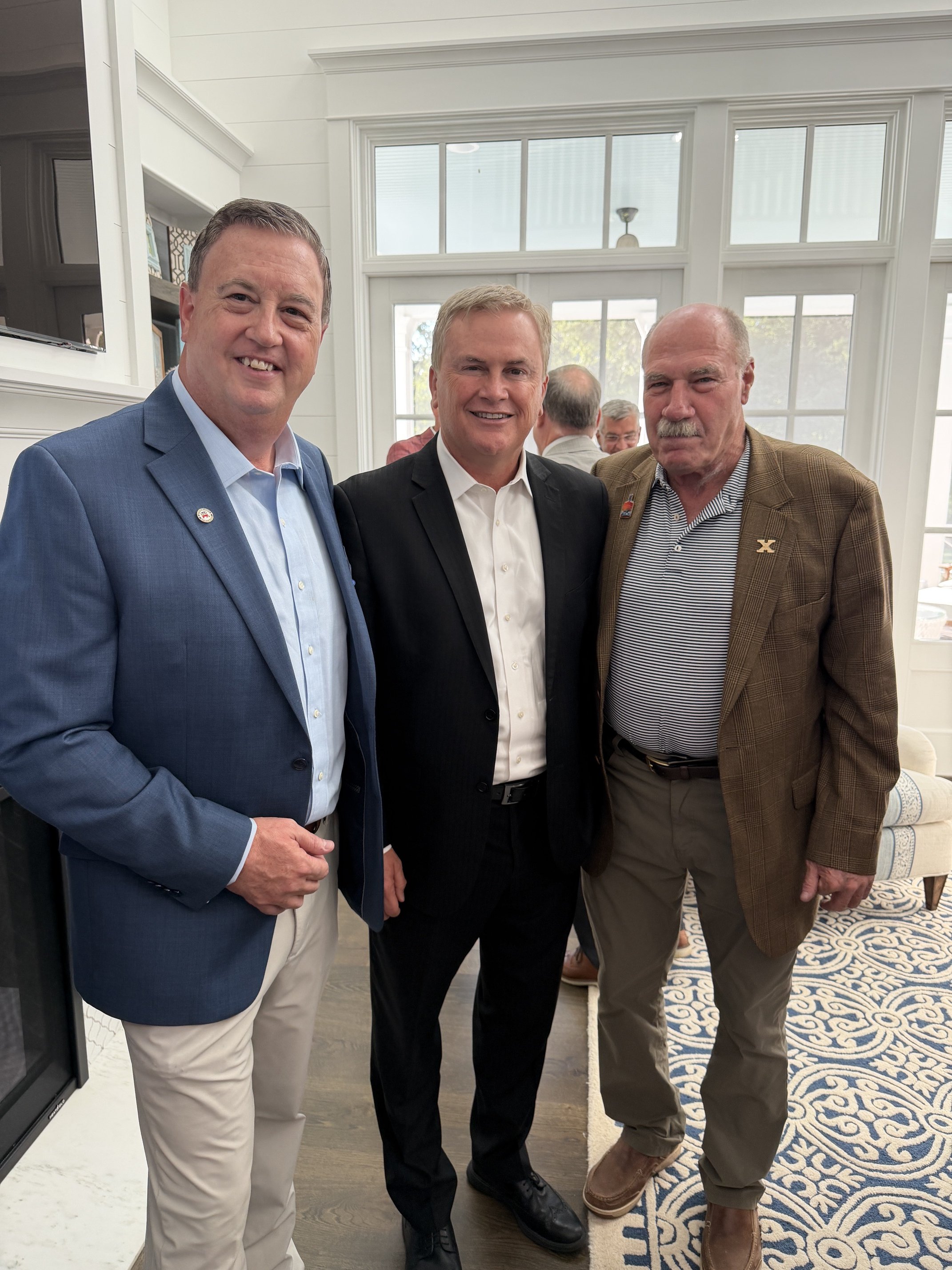 Brad Holsclaw and Congressman James Comer