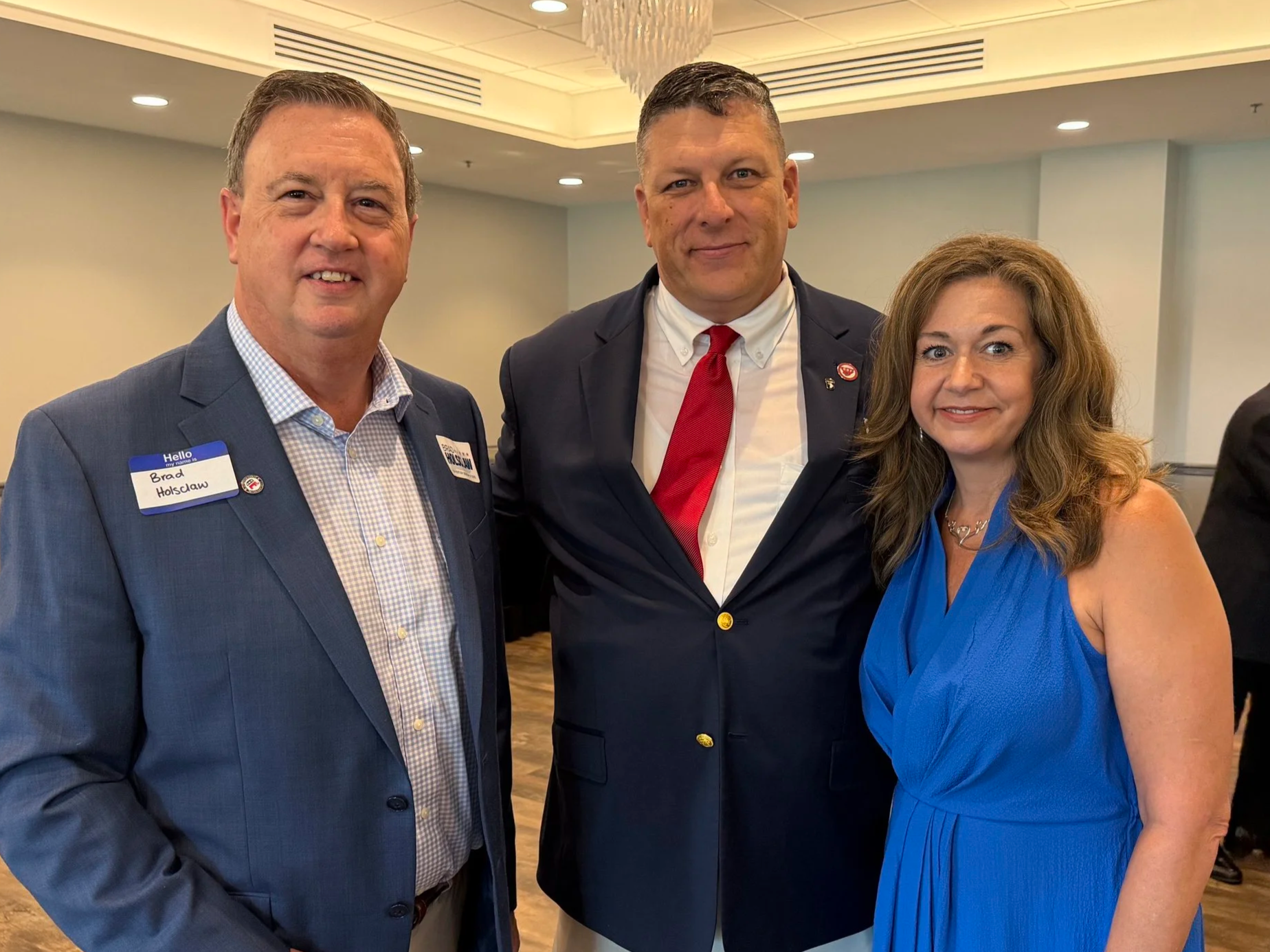 Brad with Chris Henning, Bullitt County Republican Party Chair