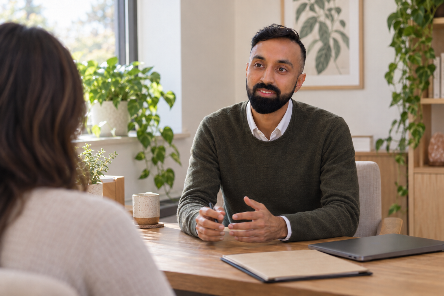 Naturopathic initial consultation at Dr. Dilpreet Gill’s Abbotsford clinic