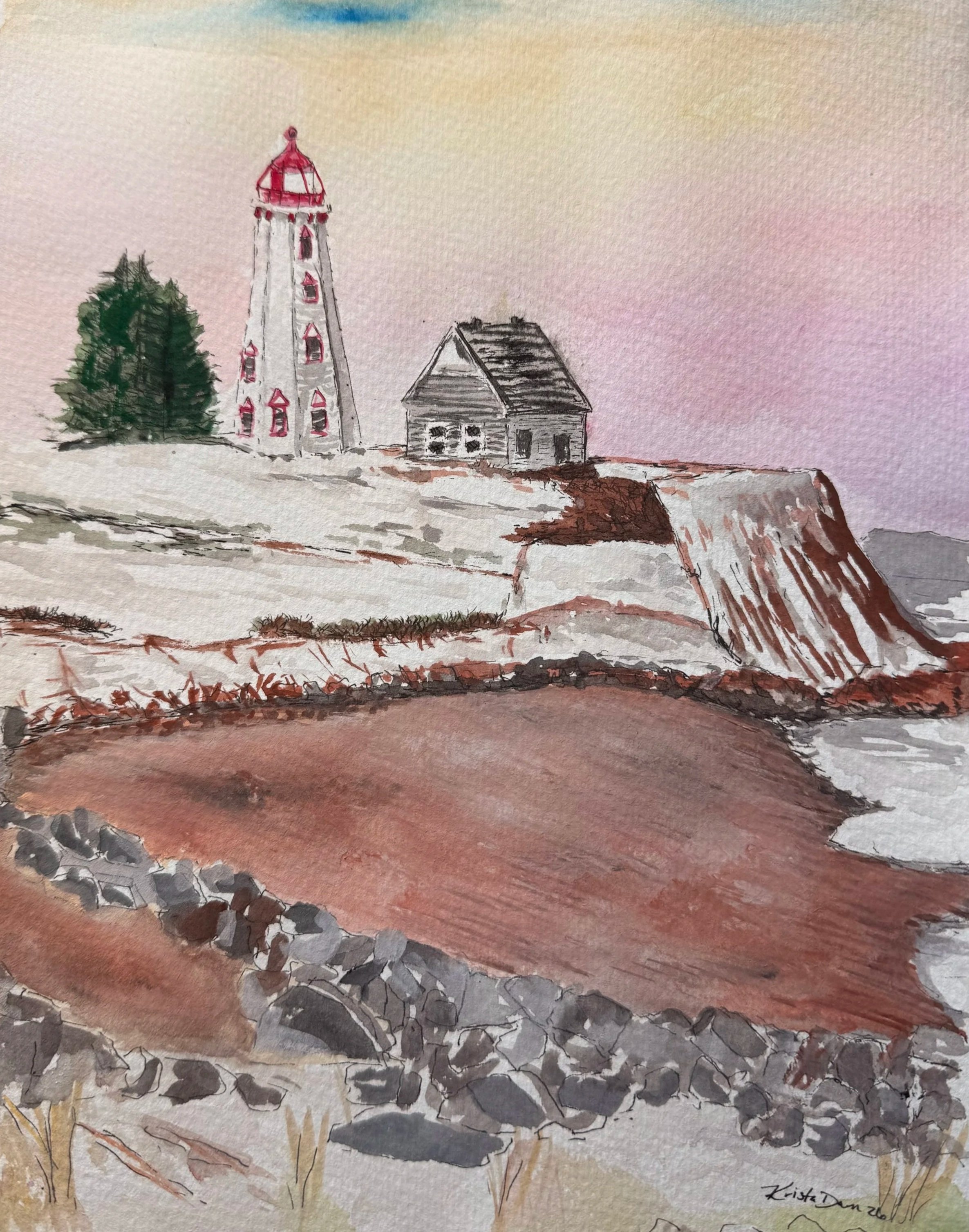 Snow Day on Panmure Island