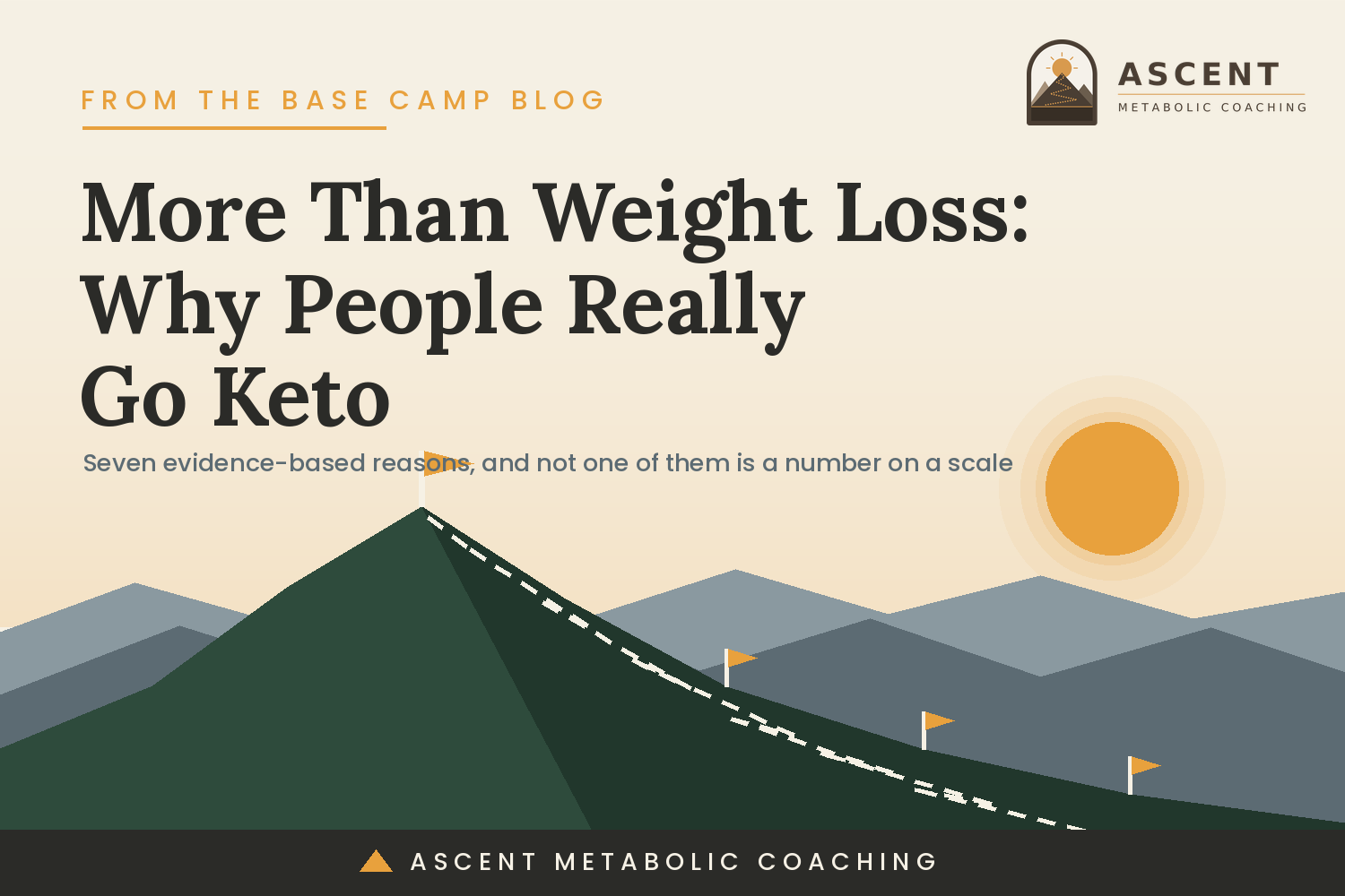 More Than Weight Loss: Why People Really Go Keto