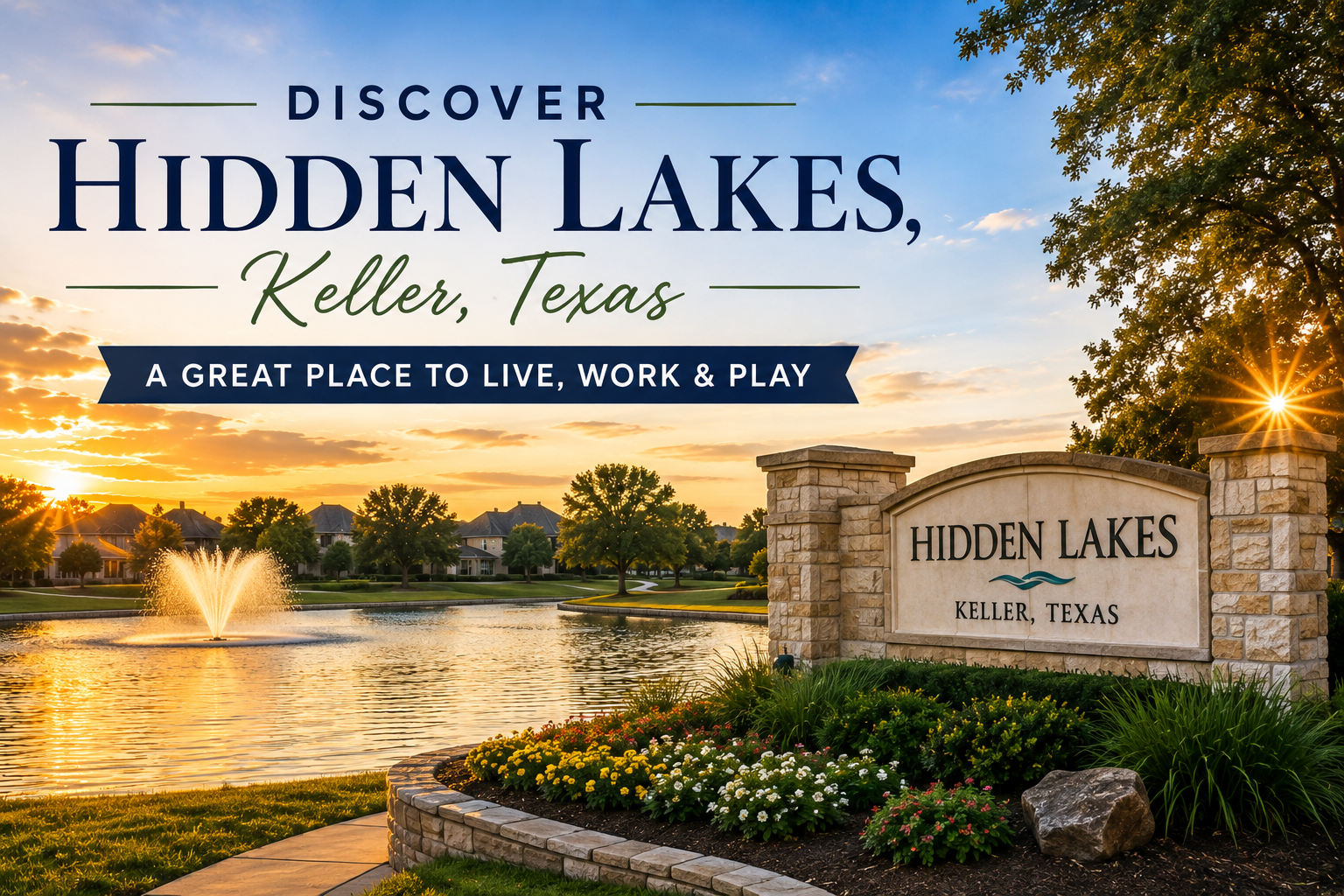 Living in Hidden Lakes Keller TX: The Complete Neighborhood Guide