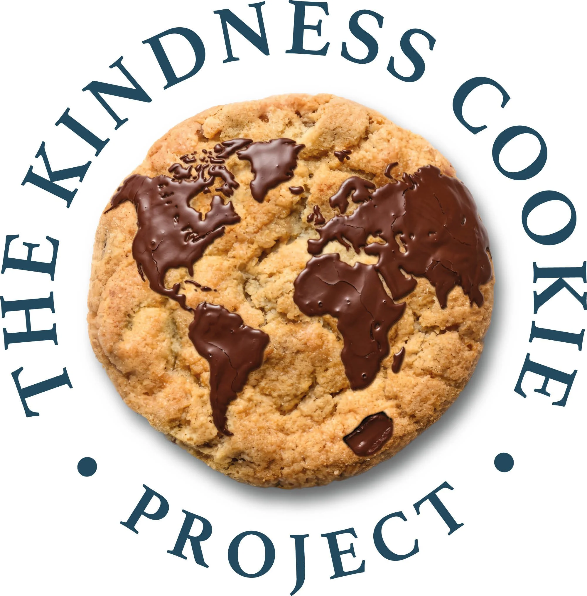 Close-up of two chocolate chip cookies, with the top cookie partially overlapping the bottom one, on a white background with a circular text around it that reads 'ETHICS INDEPENDENCE OBJECTIVITY'.