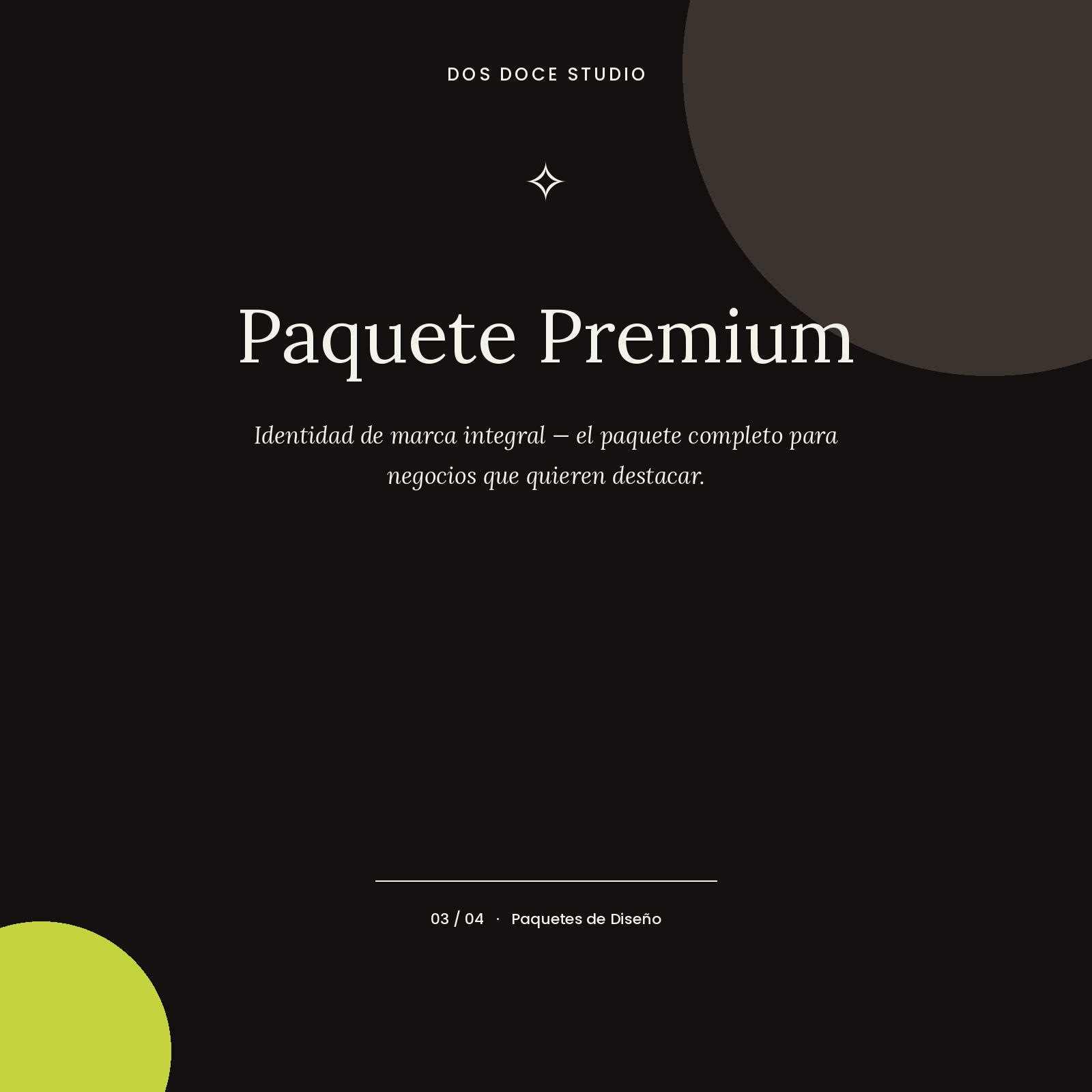 PAQUETE PREMIUM