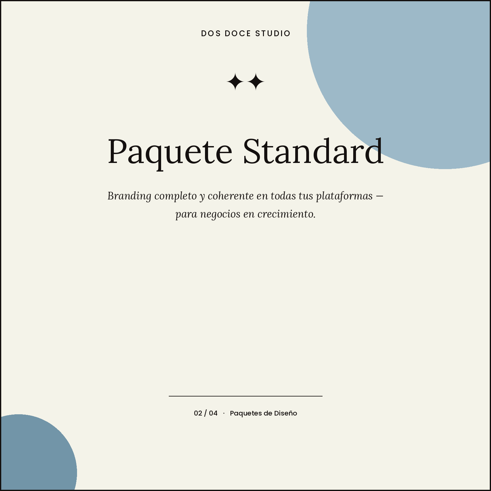 PAQUETE STANDARD