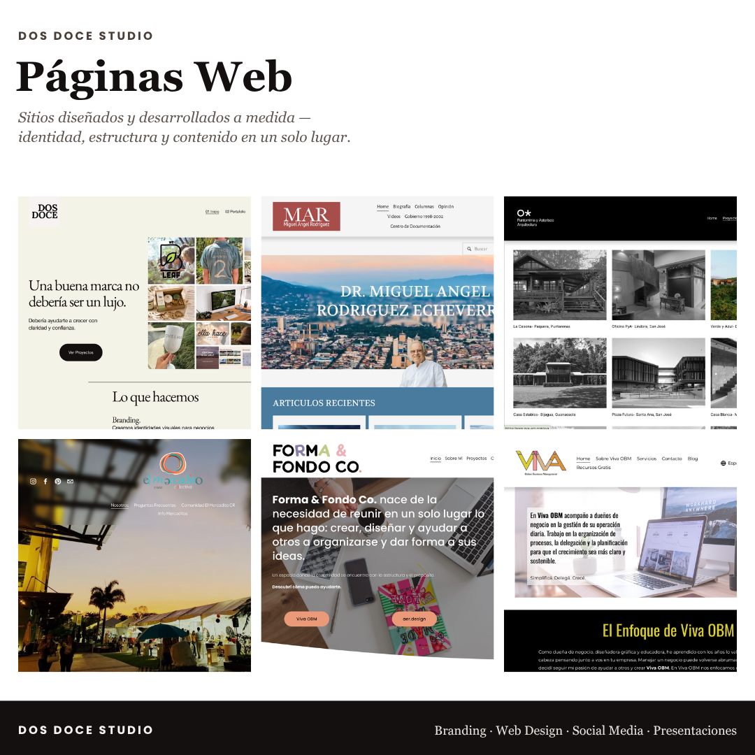 Páginas Web