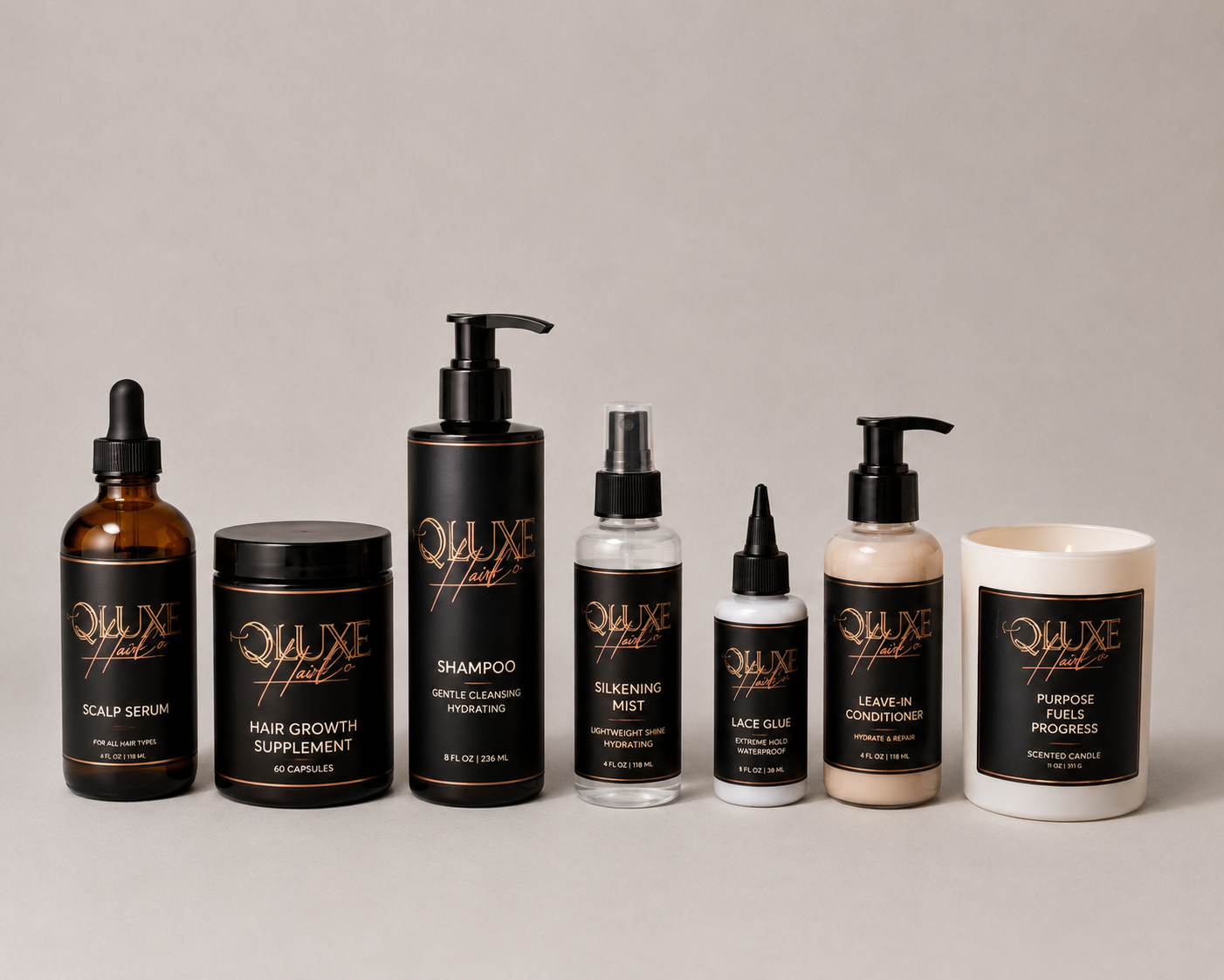 The QLuxe Ultimate Hair Care Kit