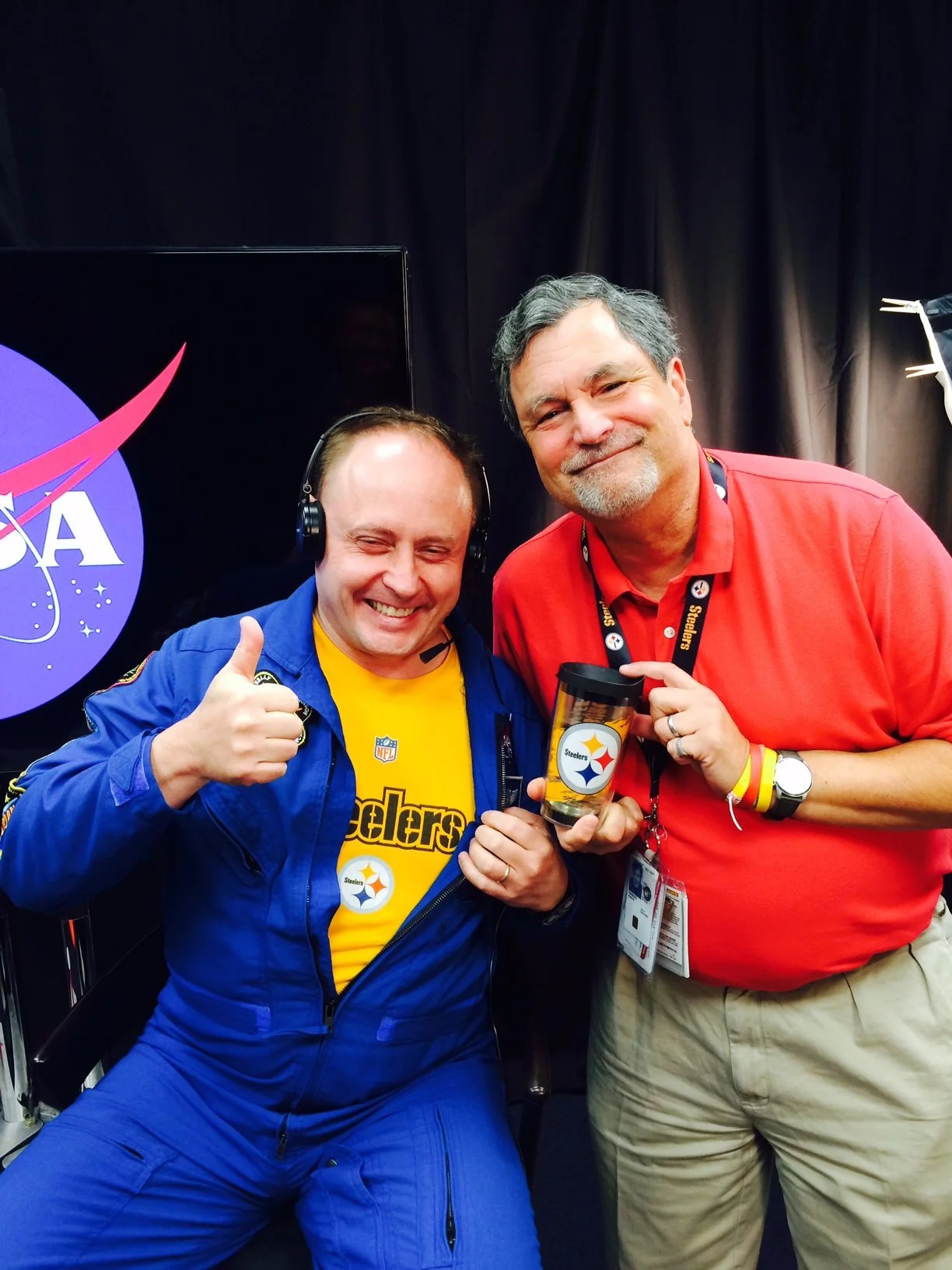 Al with Michael Fincke.