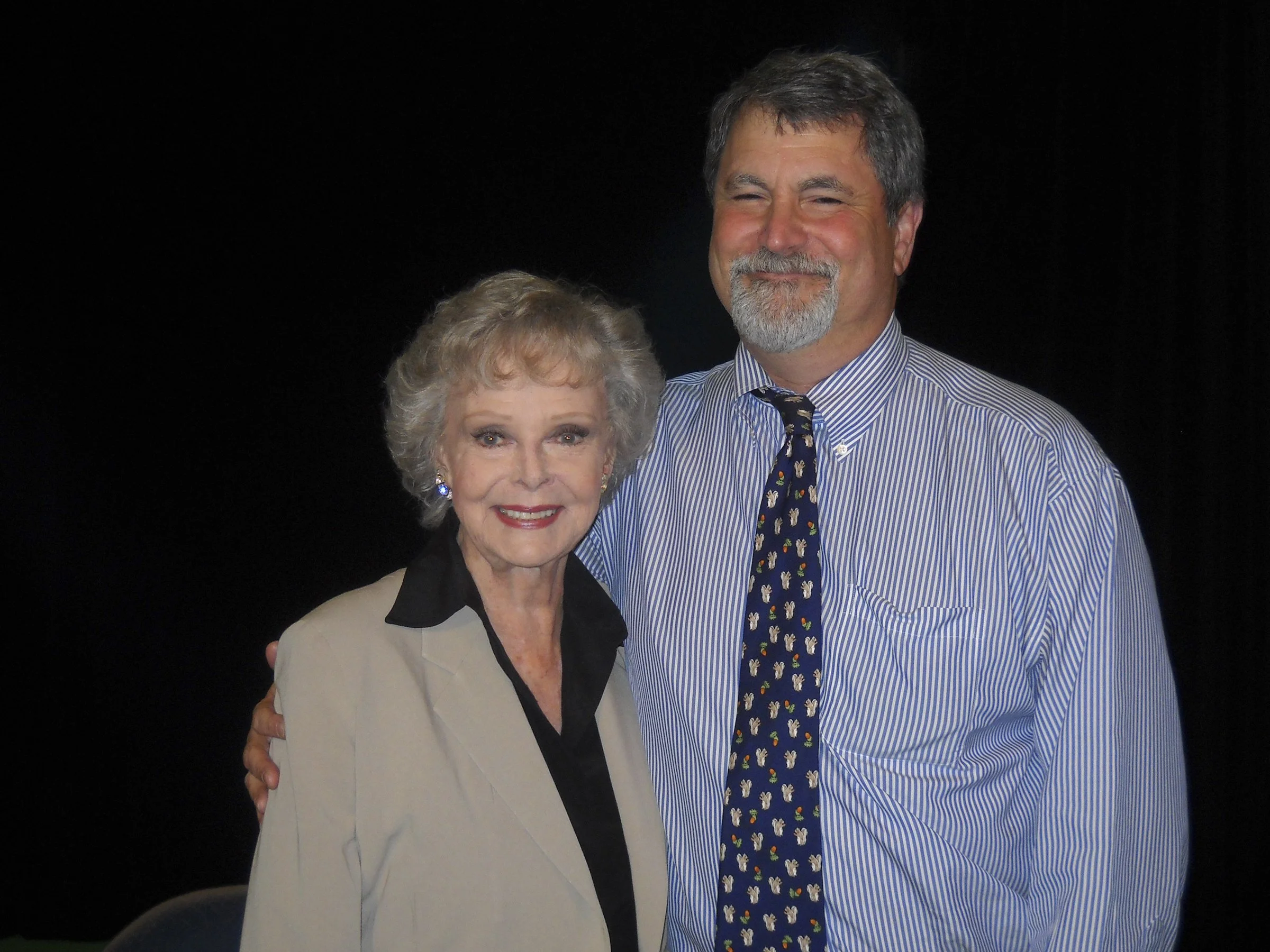 Al with June Lockhart
