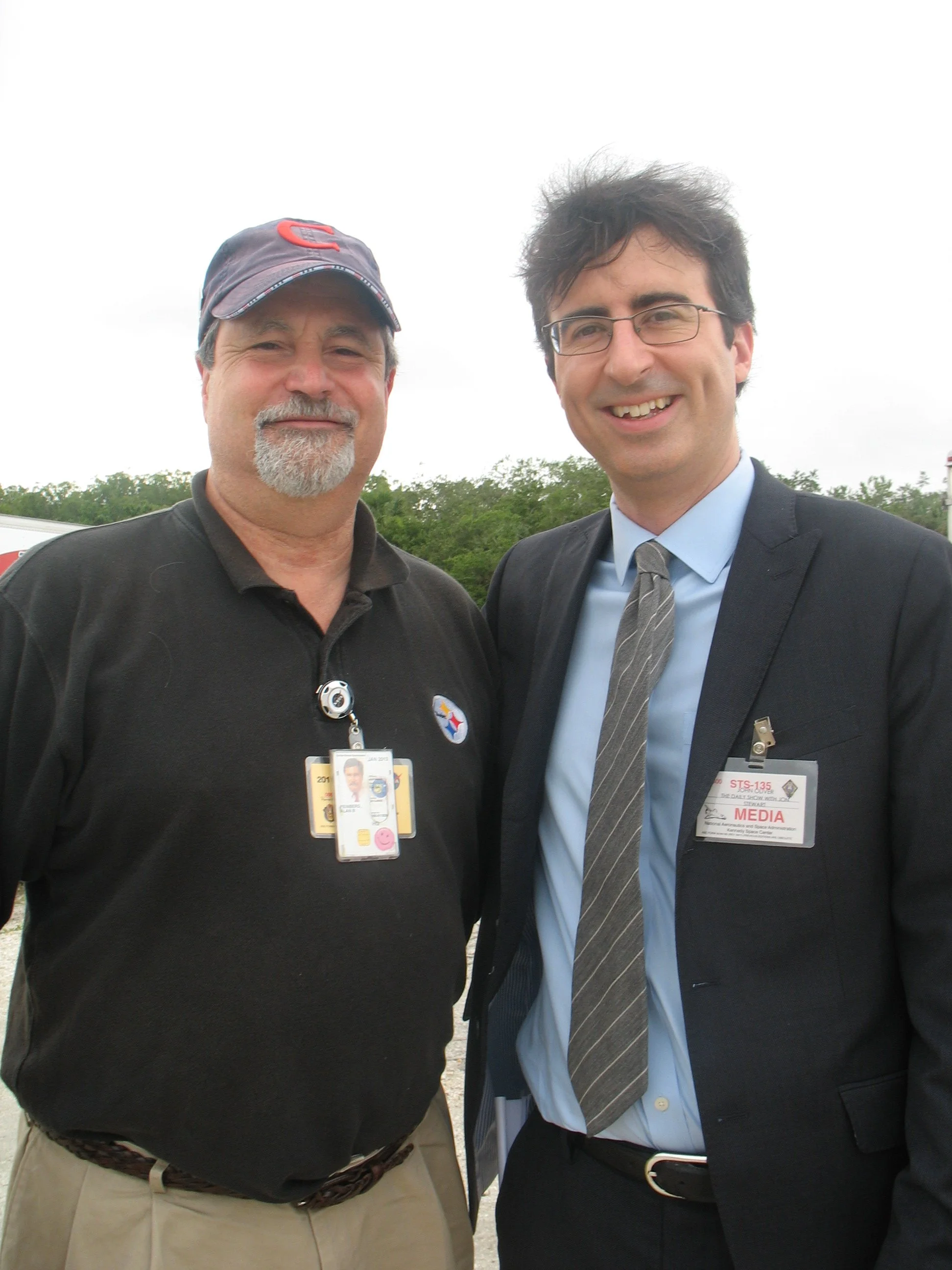 Al with John Oliver.