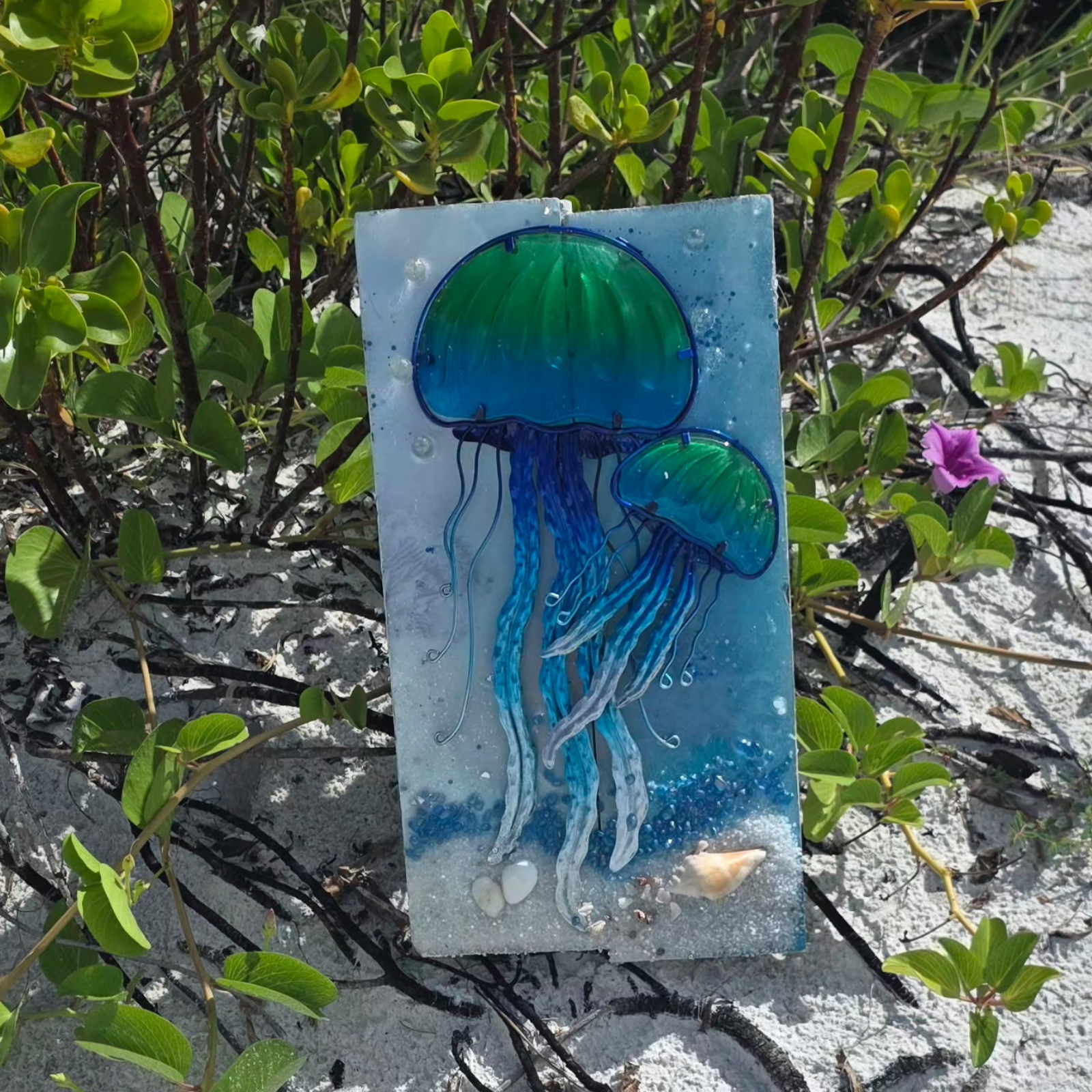 Jellyfish Resin Art — $150