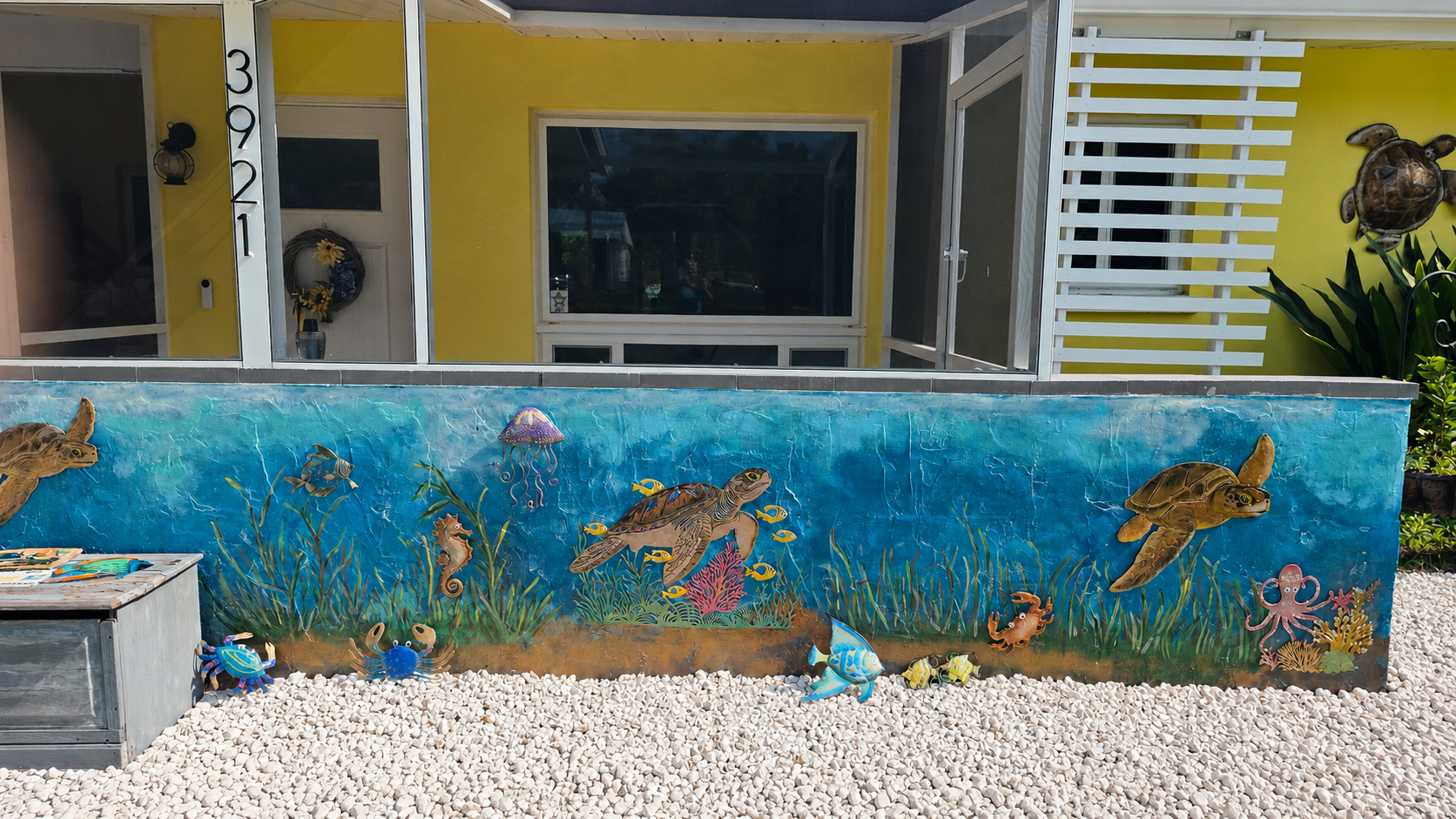 Sarasota, FL Custom Resin Artwork Mural