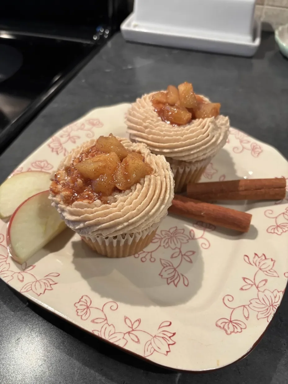 Apple Cider October Specialty Cupcakes