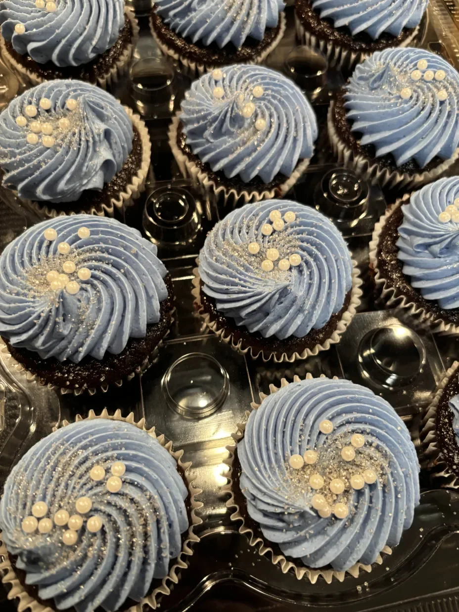 Custom Chocolate Cupcake order