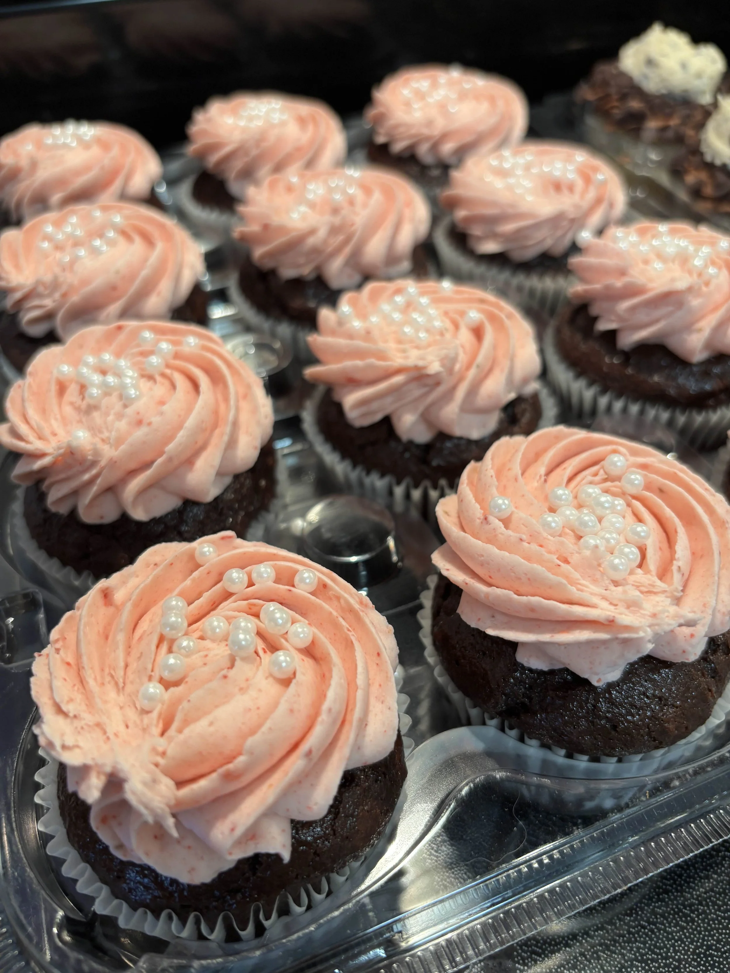 Gluten Free Chocolate with Strawberry Buttercream