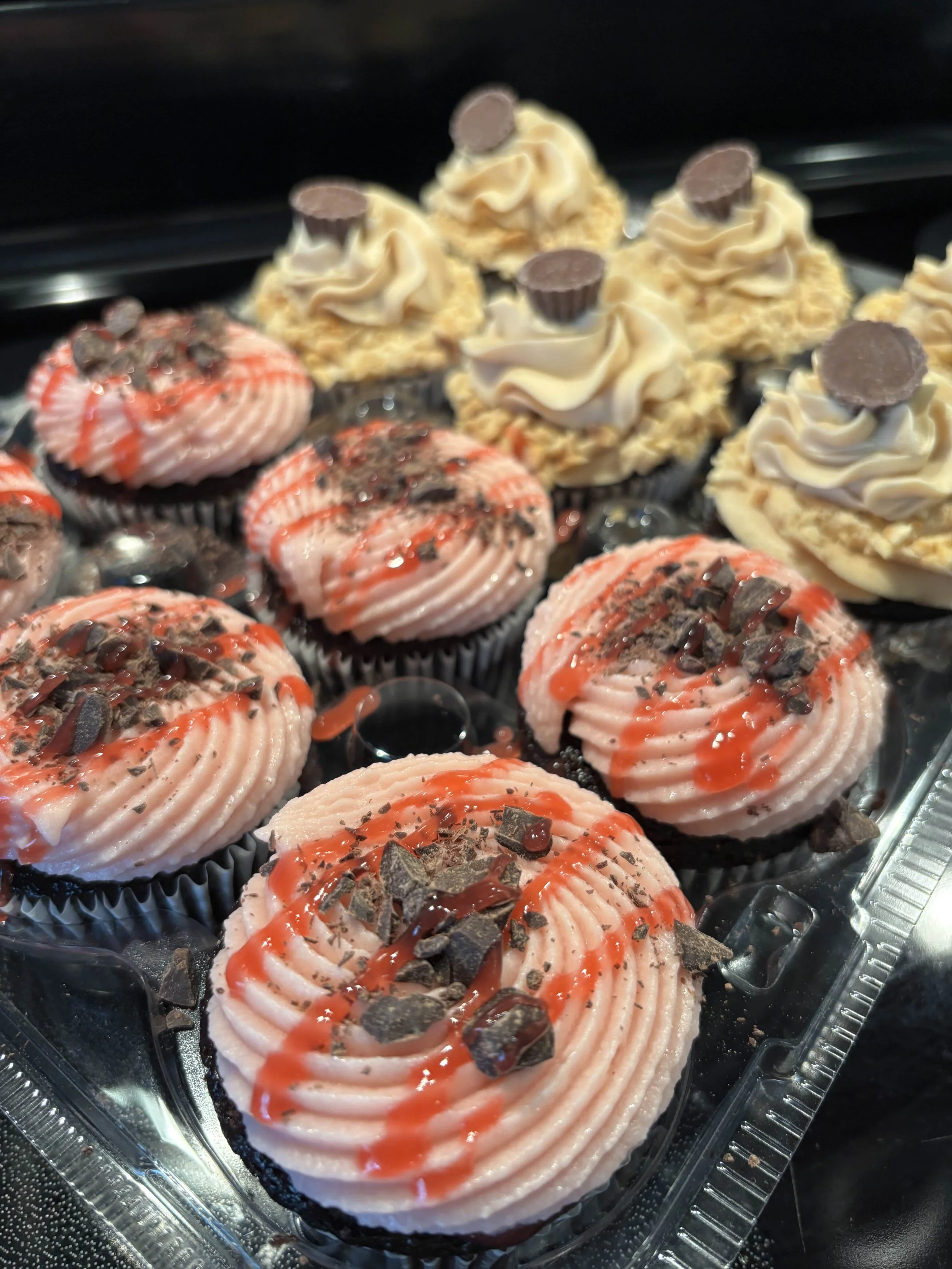 Custom Cupcake order and Peanut Butter Specialty mix