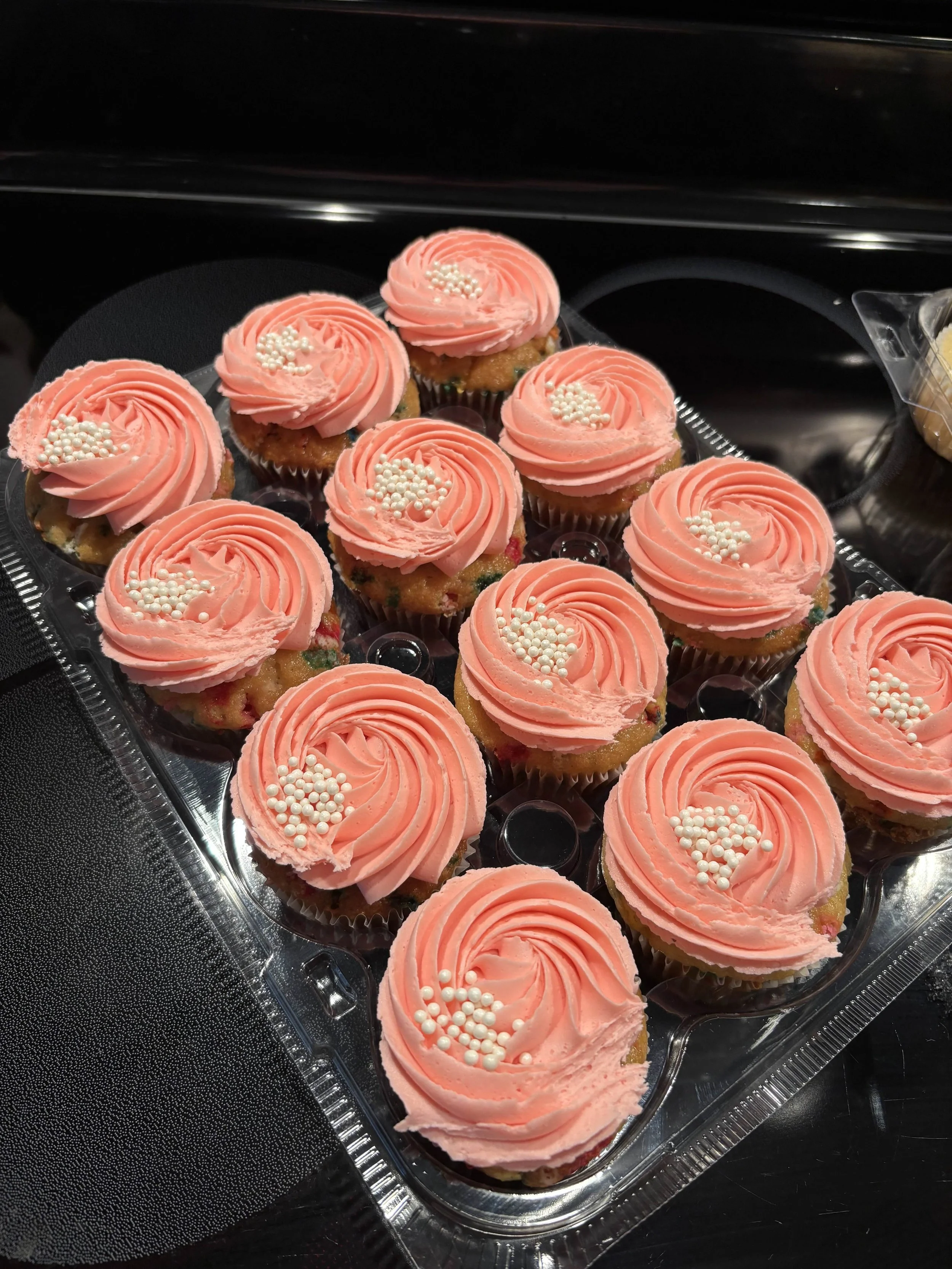 Confetti with vanilla buttercream
