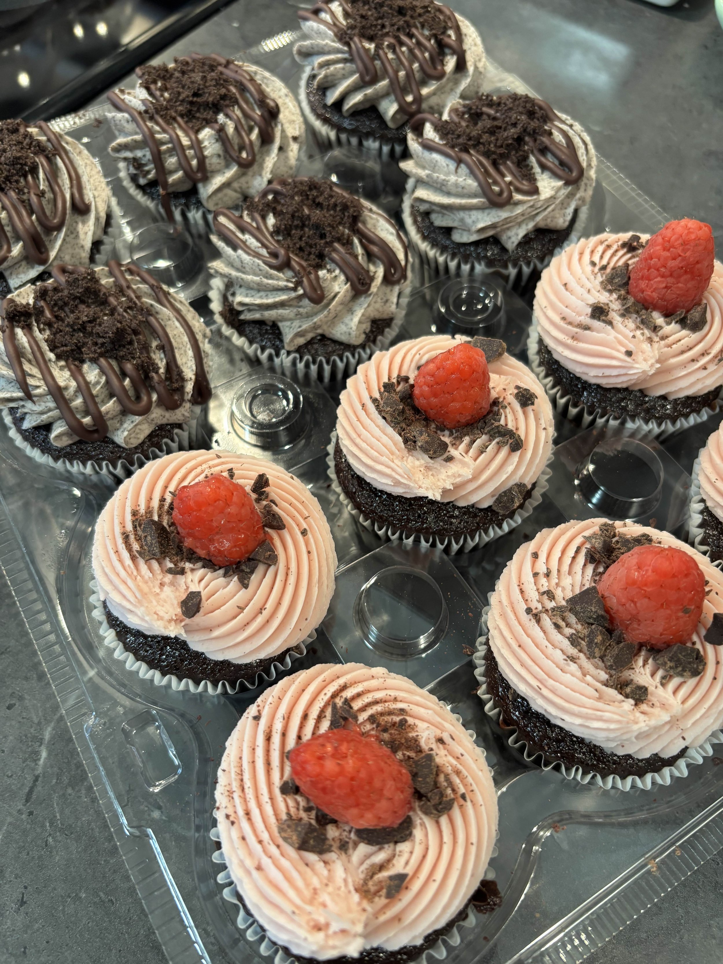 Cookies and Cream and Chocolate Raspberry