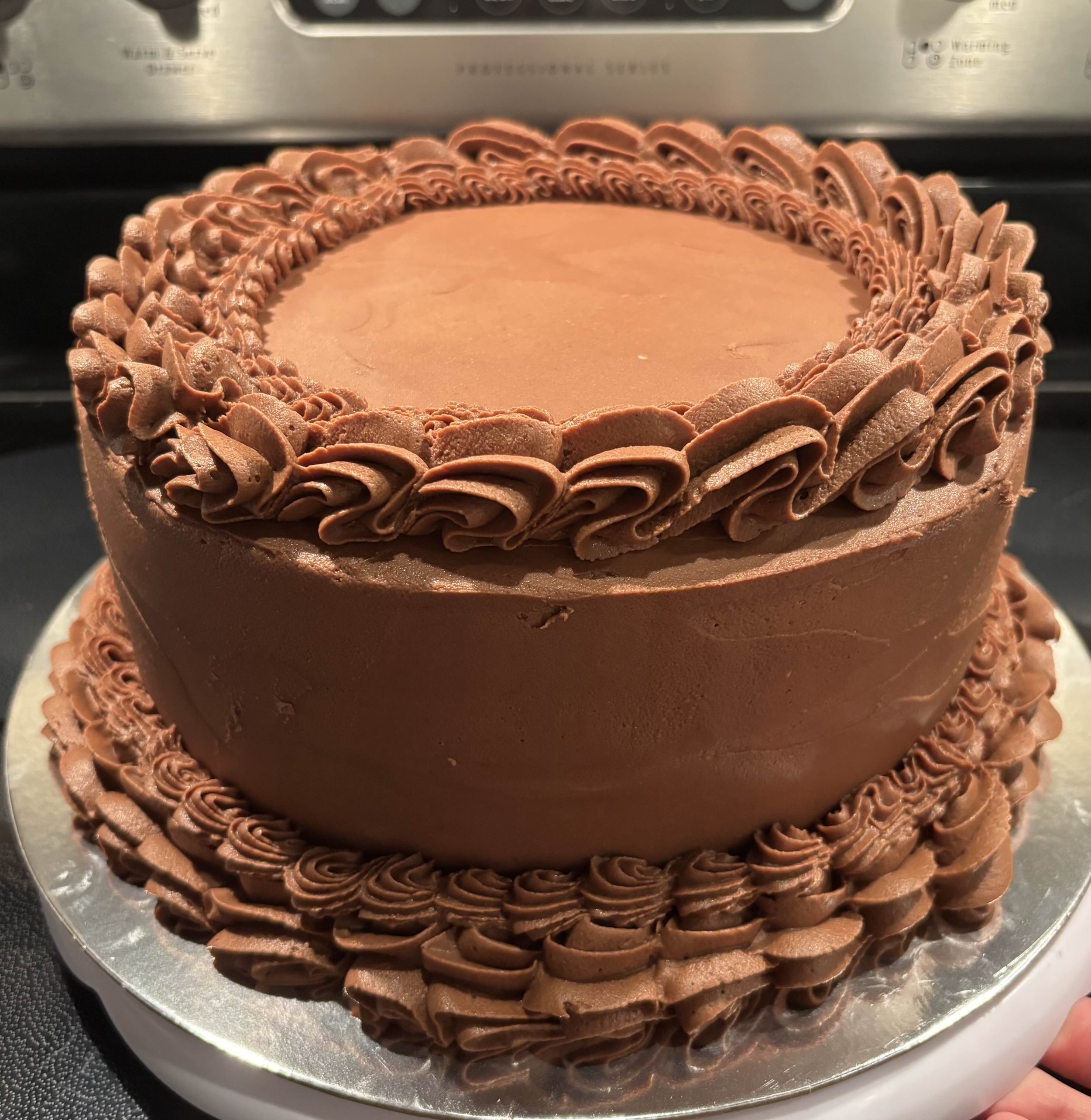 Classic  8 inch 3 layer Double Chocolate