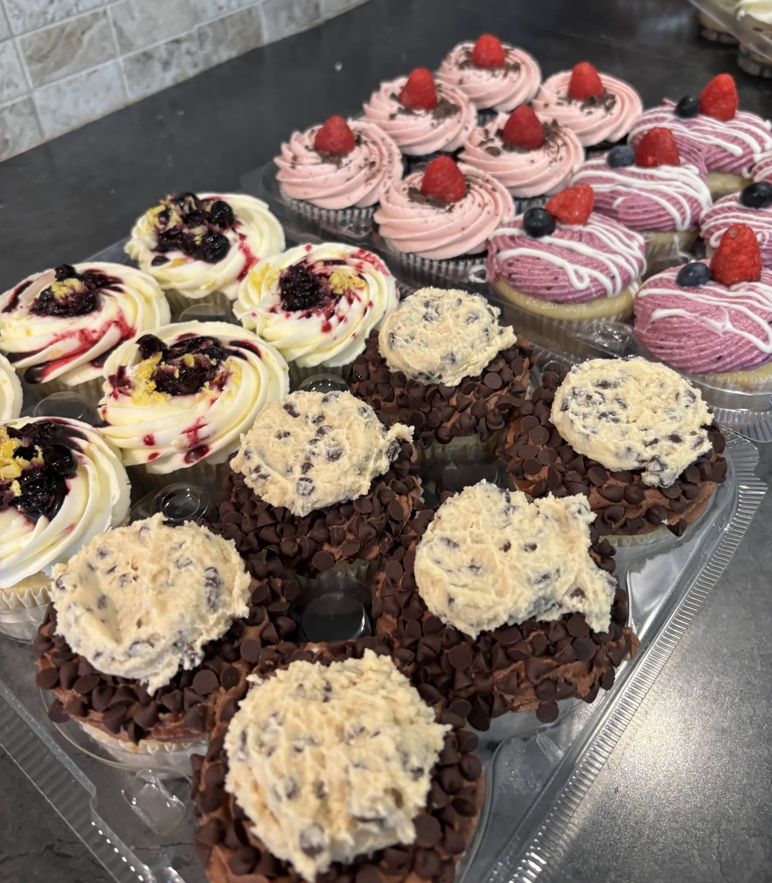 Variety (Lemon Blueberry, Chocolate Raspberry, Cookie Dough and Mixed Berry)