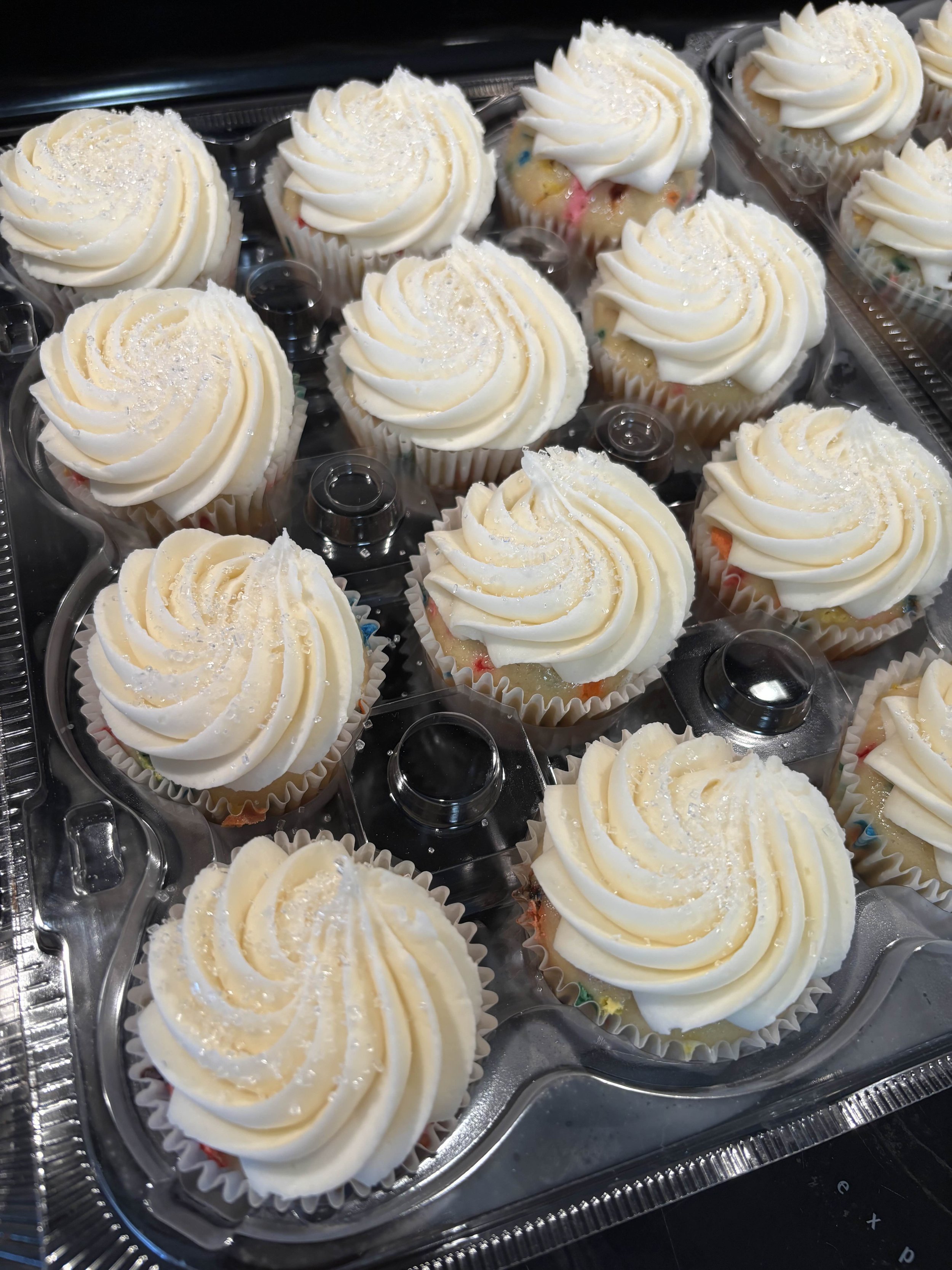 Funfetti with Vanilla buttercream