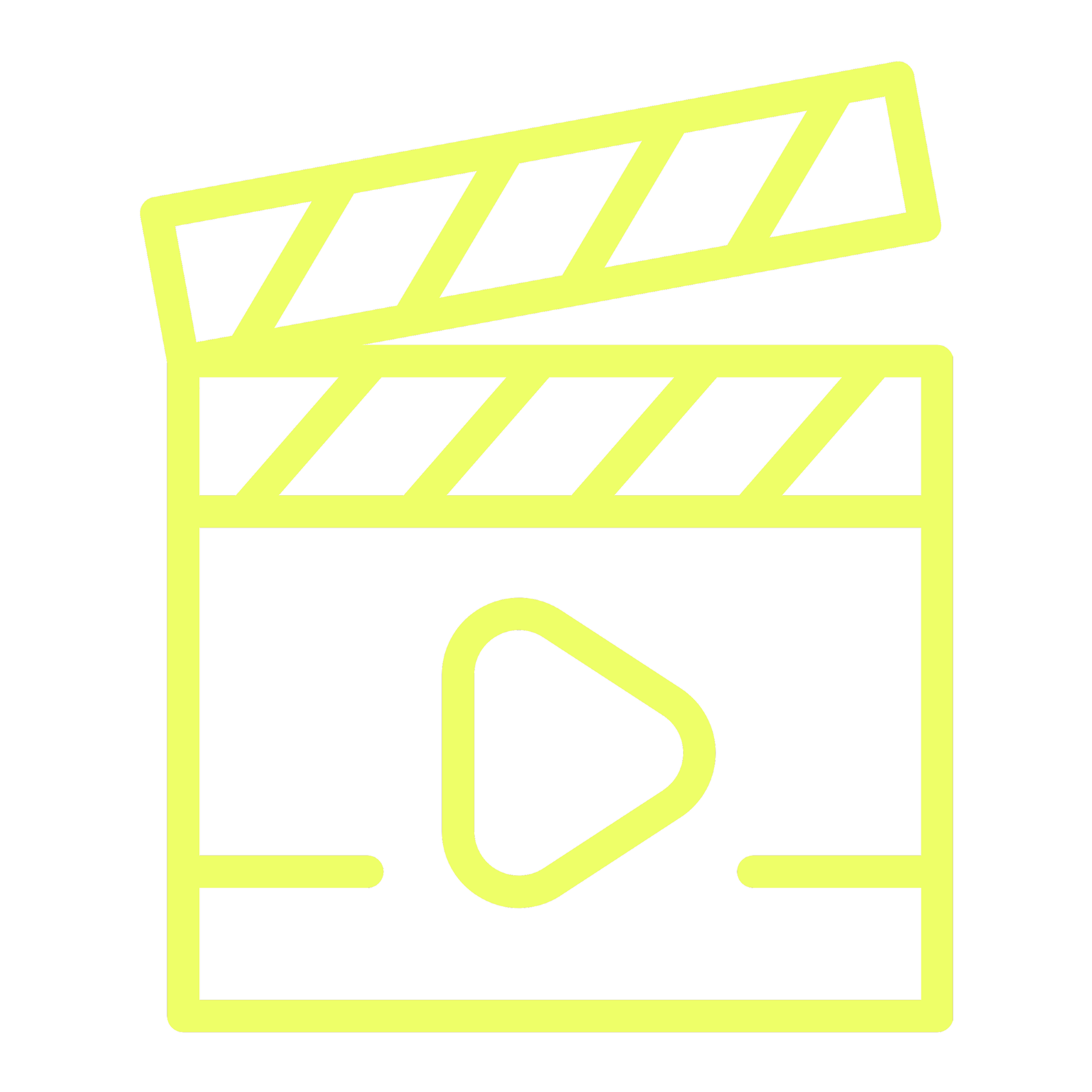 A neon yellow outline of a union jack barricade sign on a black background.