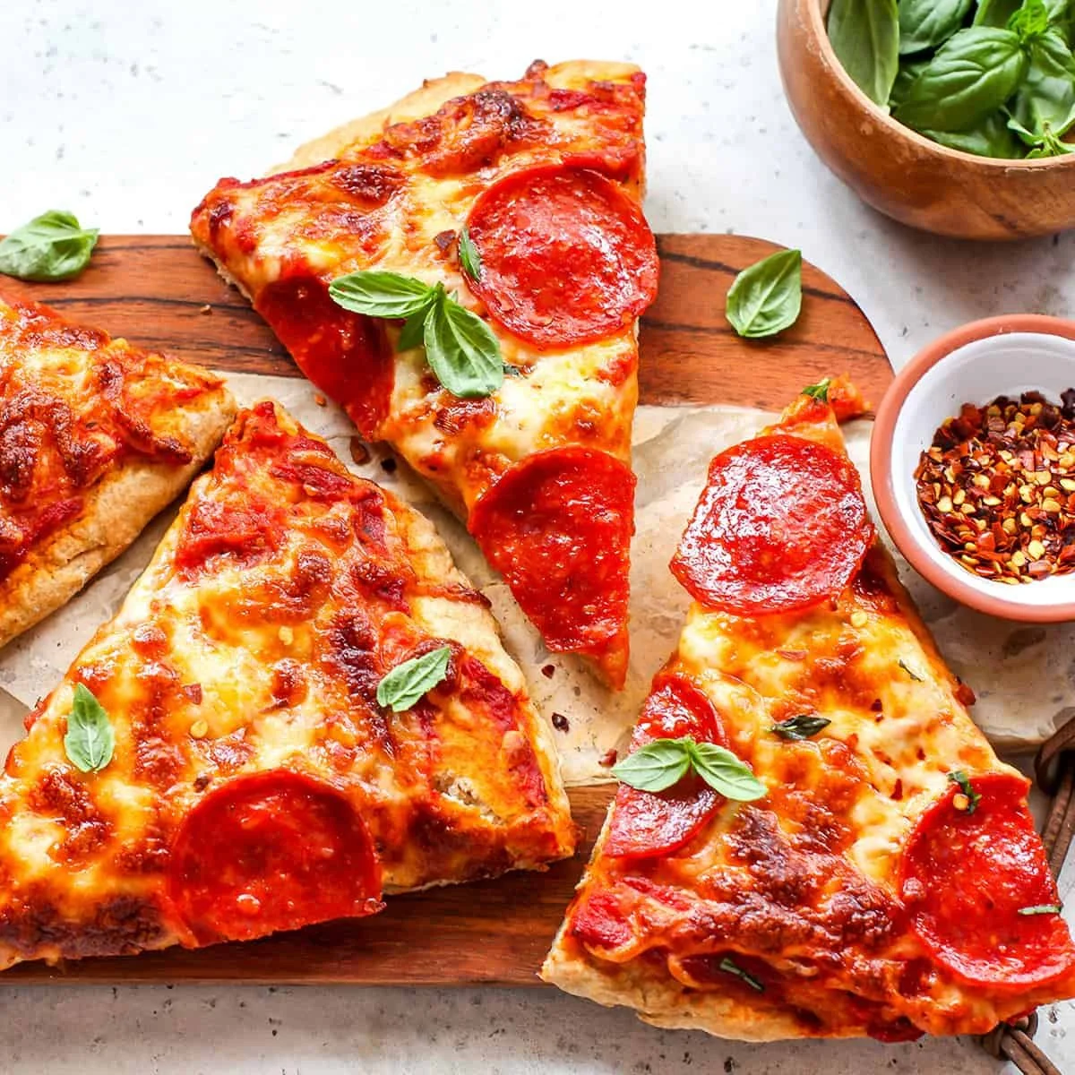 White Whole Wheat Pizza Dough (Double Batch)