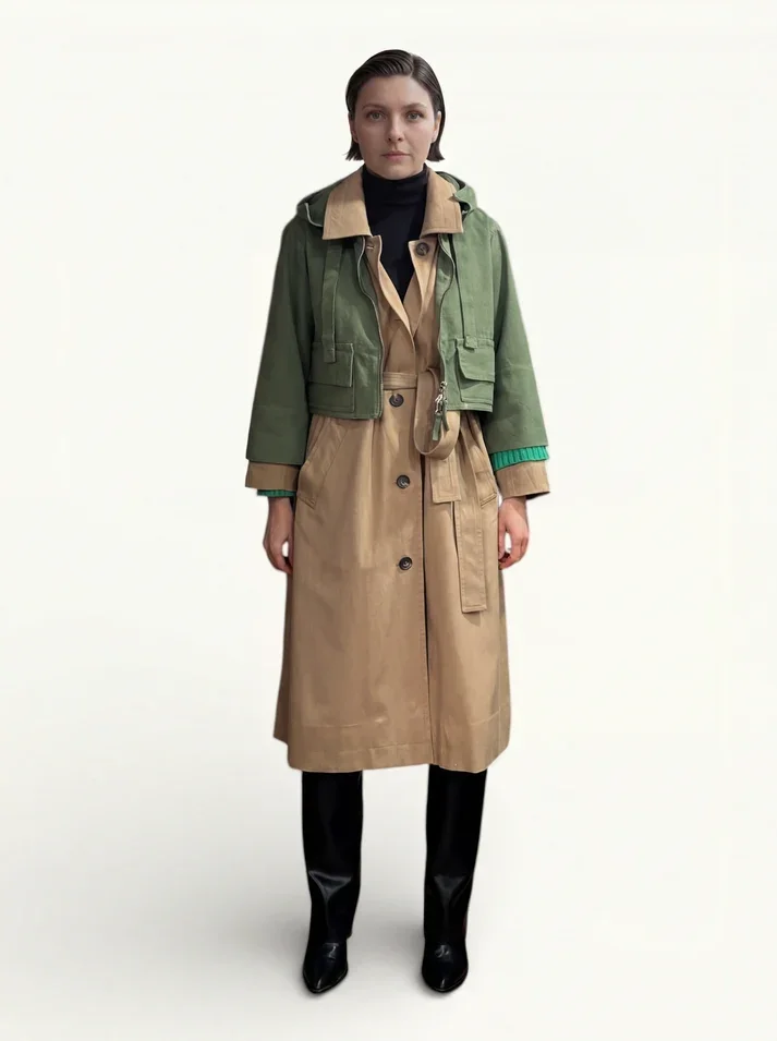 Make Aneew Trench Coat 002