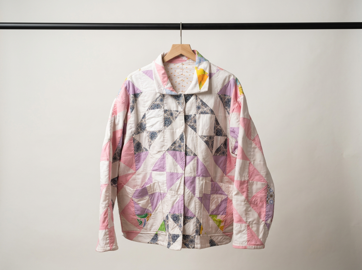 Upcycled Vintage Quilt Jacket