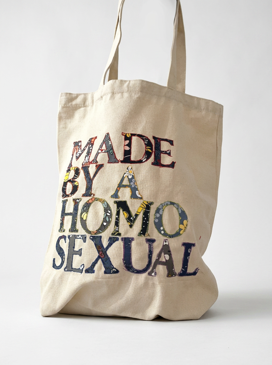 Tote Bag Made By A Homosexual