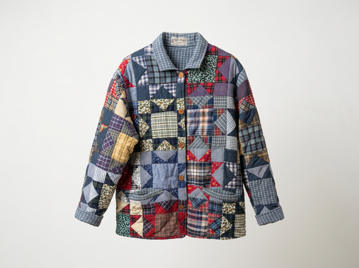 Vintage Reversible Quilted Jacket