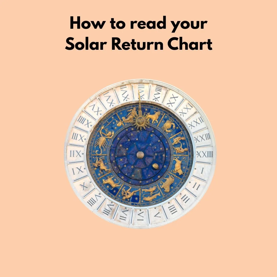 How to read your Solar Return Chart