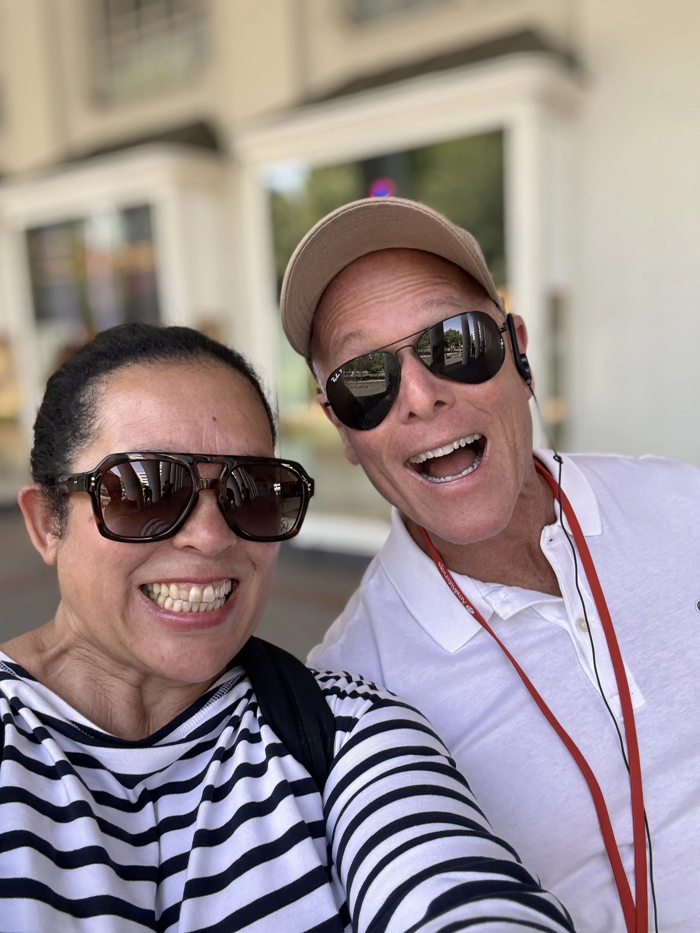 Tyler and I on Rhine and Moselle River cruise