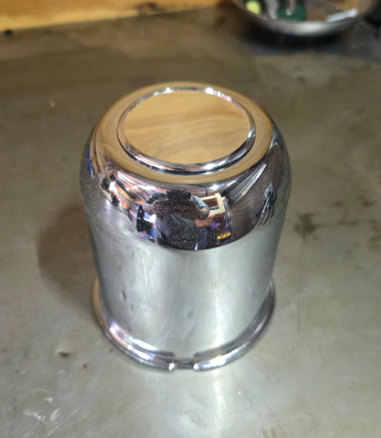 Chrome 4.25 Inch Open-End Center Cap 6-Lug