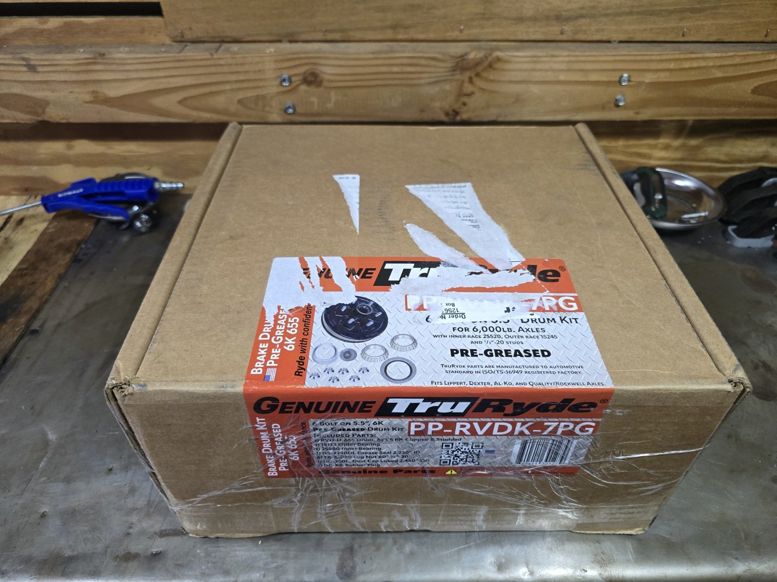 5.2K/6K Pre-Greased Drum Hub TRU38AV