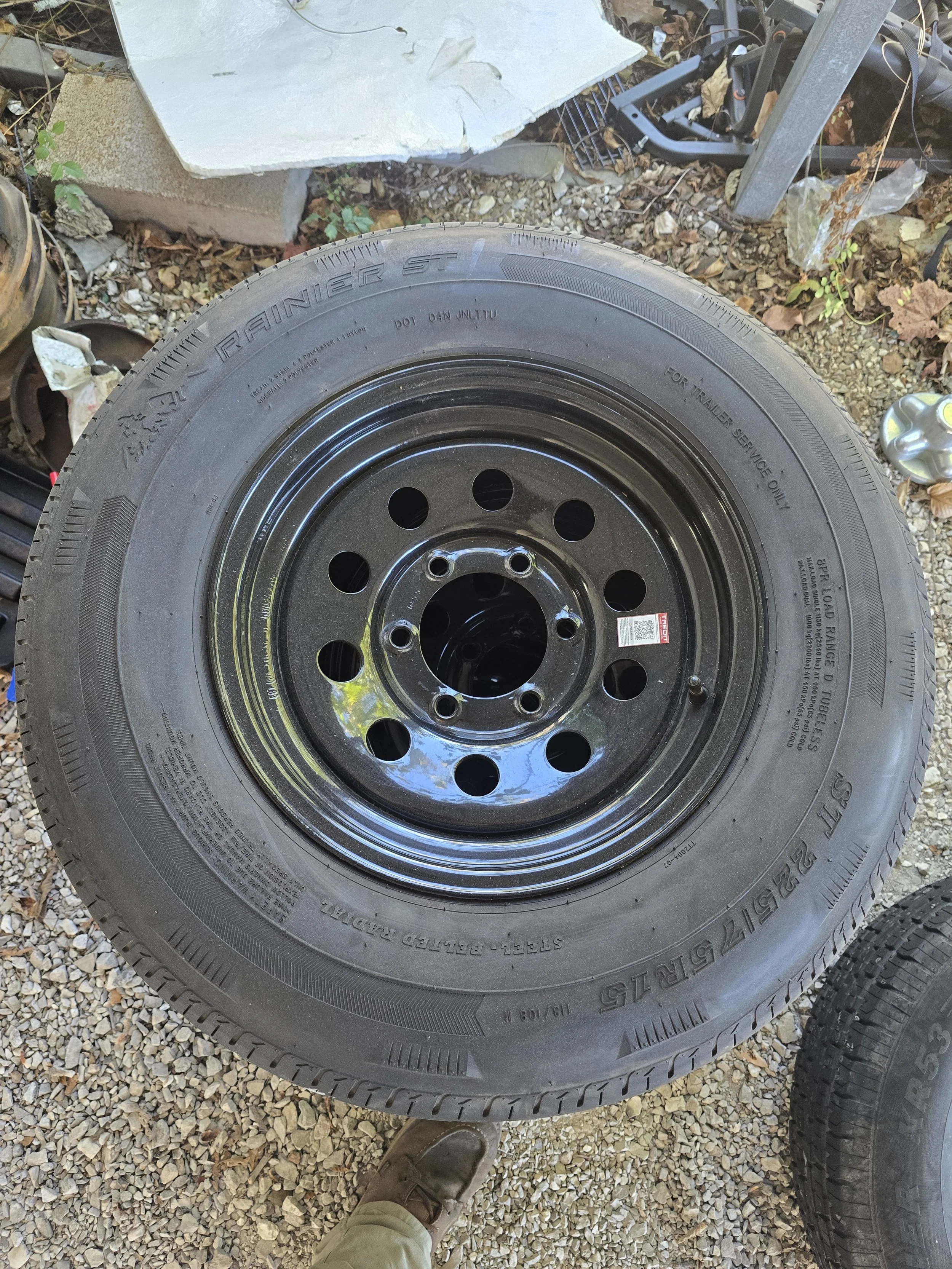 Brand new Take offs wheel and tire combo 6 Lug Black