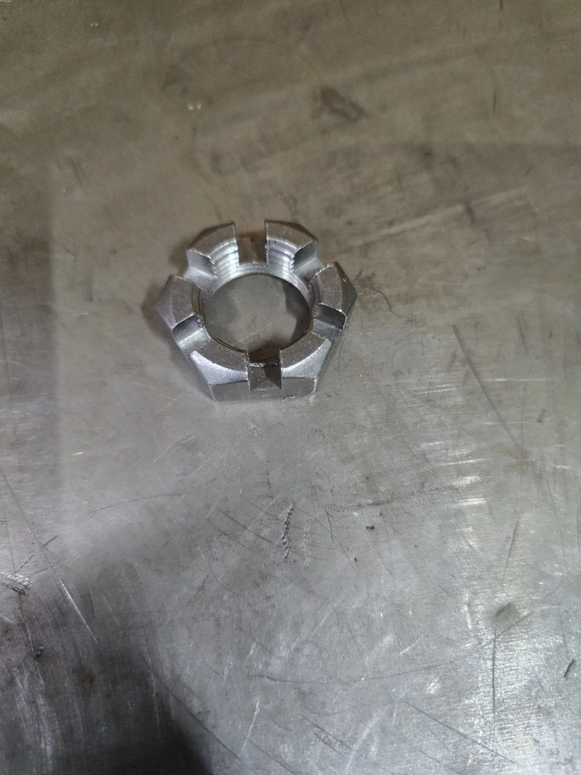 1 Inch Castle Spindle Nut