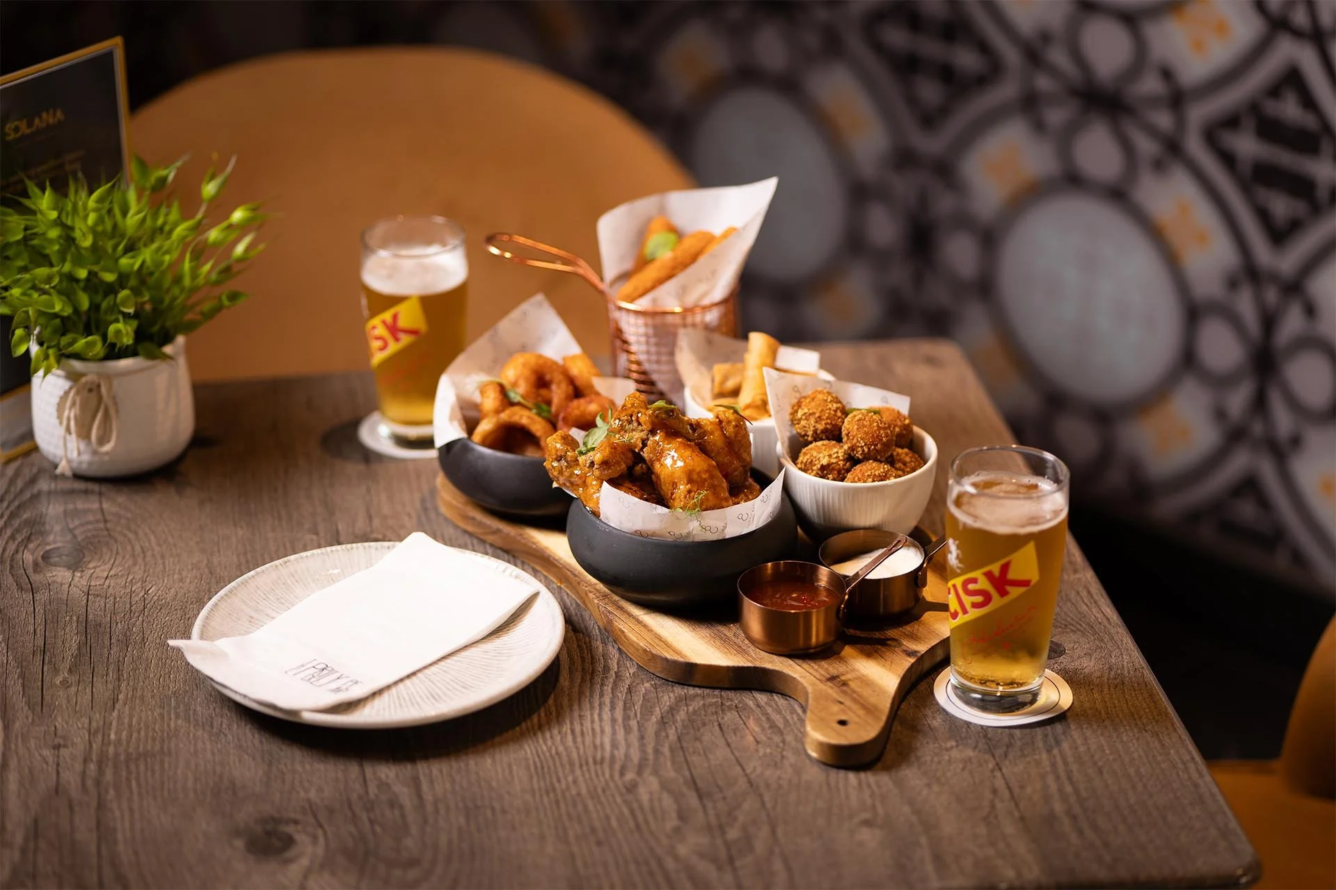 Fine dining food photography highlighting restaurant presentation and details