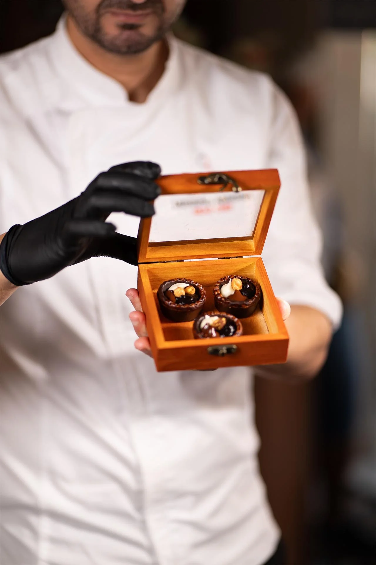 Fine dining food photography highlighting restaurant presentation and details