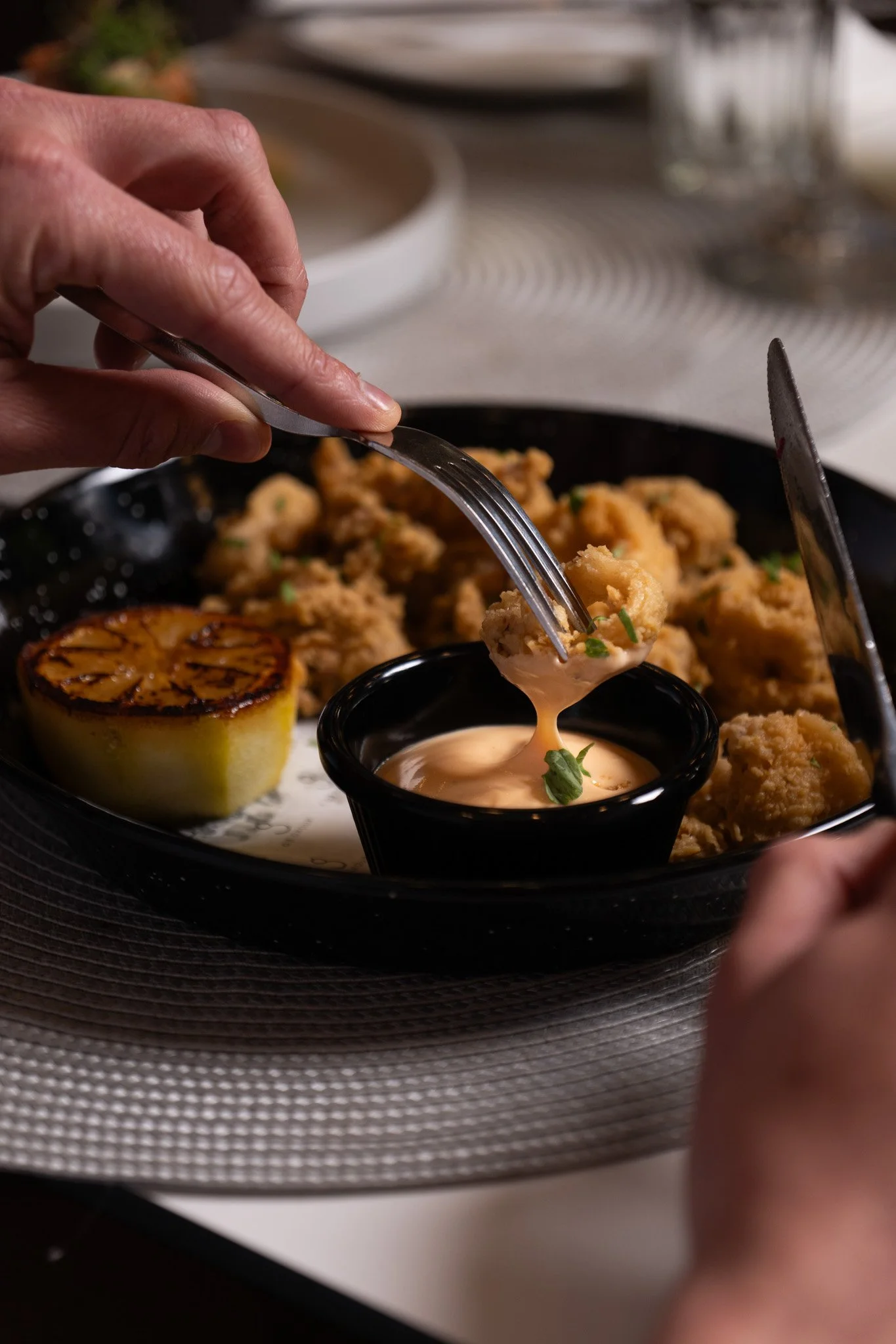 Professional restaurant food images created for social media and marketing