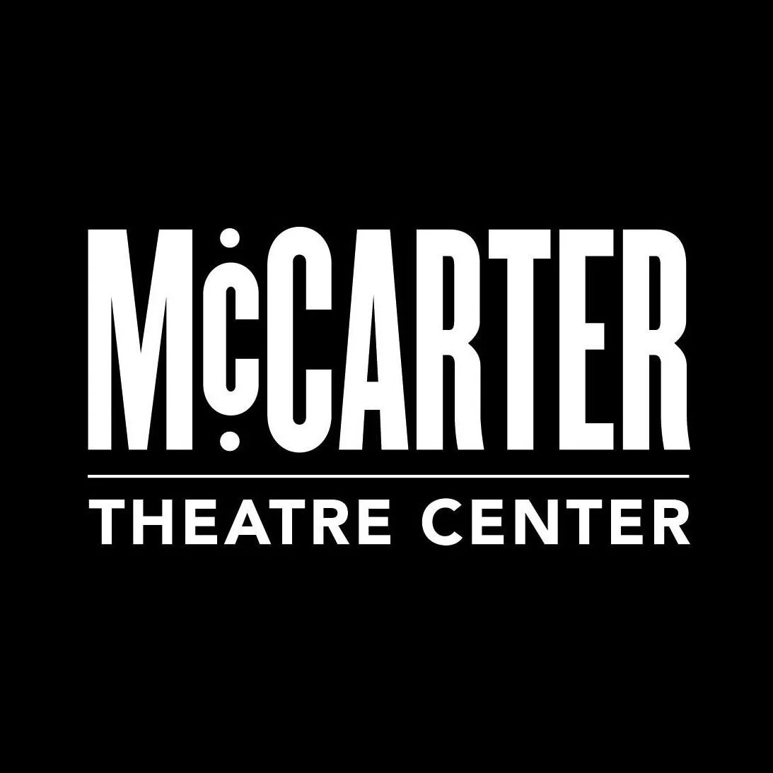 McCarter Theatre Center logo in black and white.