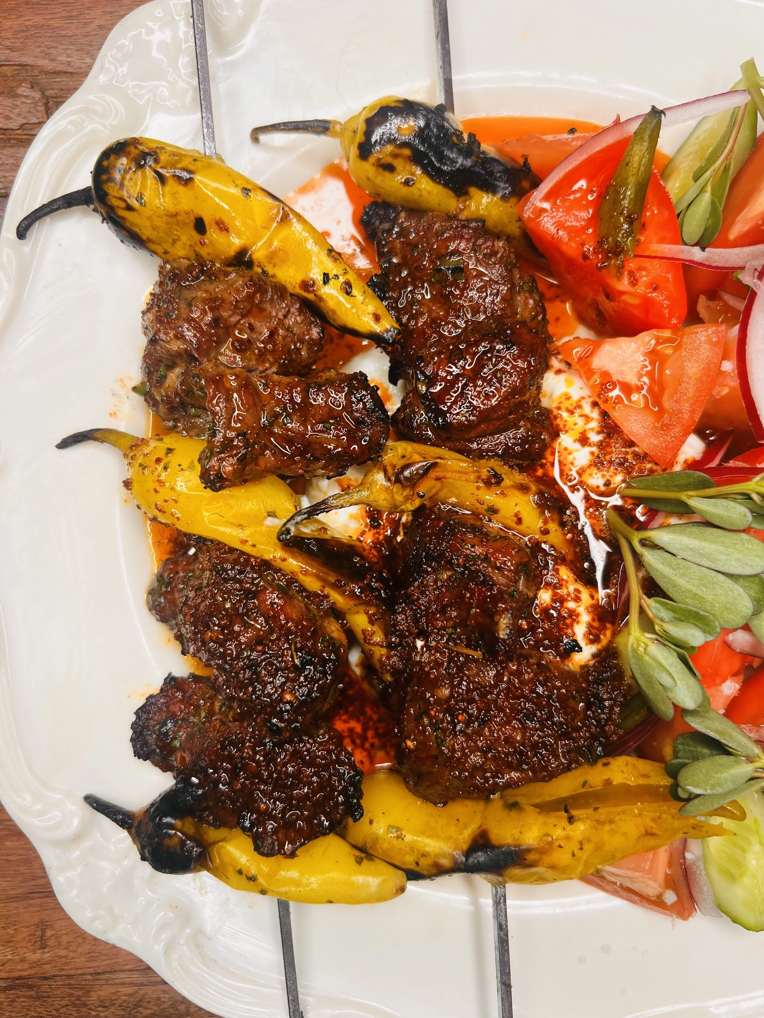 Moroccan-Style Top Sirloin Skewers