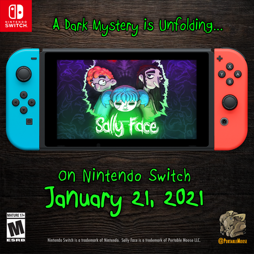 Sally Face on Nintendo Switch!