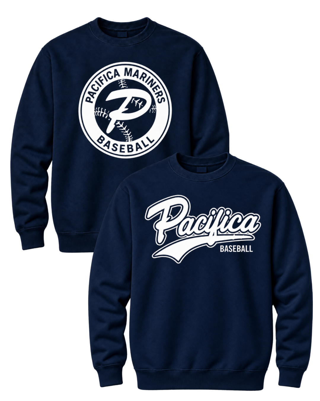 Navy Crewneck Sweatshirt