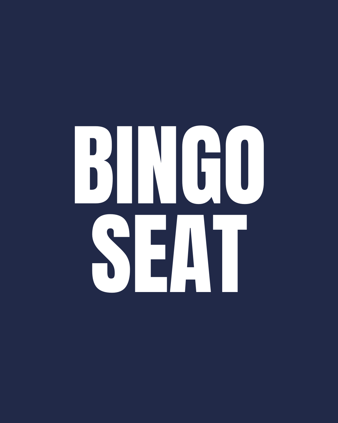 Poker & Bingo Night (BINGO SEAT)