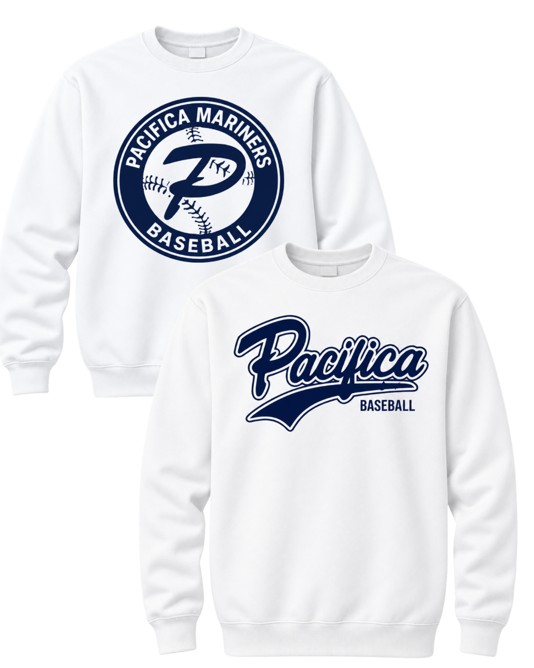 White Crewneck Sweatshirt
