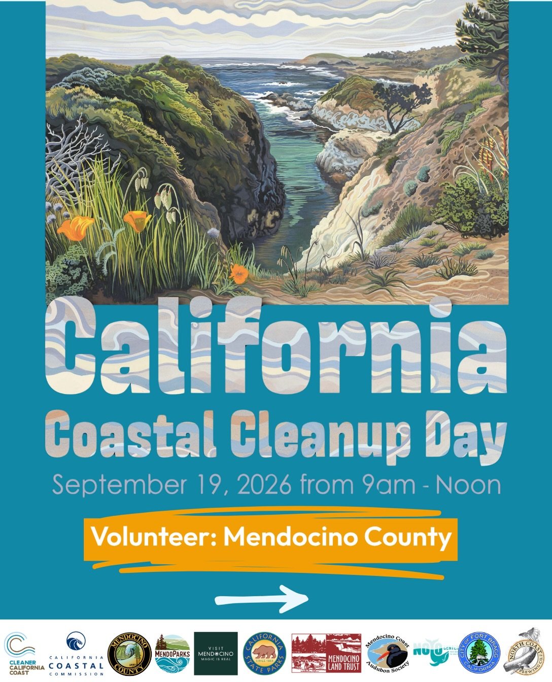 Coastal Cleanup Day is Saturday, September 19th. Have you chosen your cleanup site yet? Learn more and register for events near you through the links in our bio!

The @thecaliforniacoast has led California Coastal Cleanup efforts for the last 40 year
