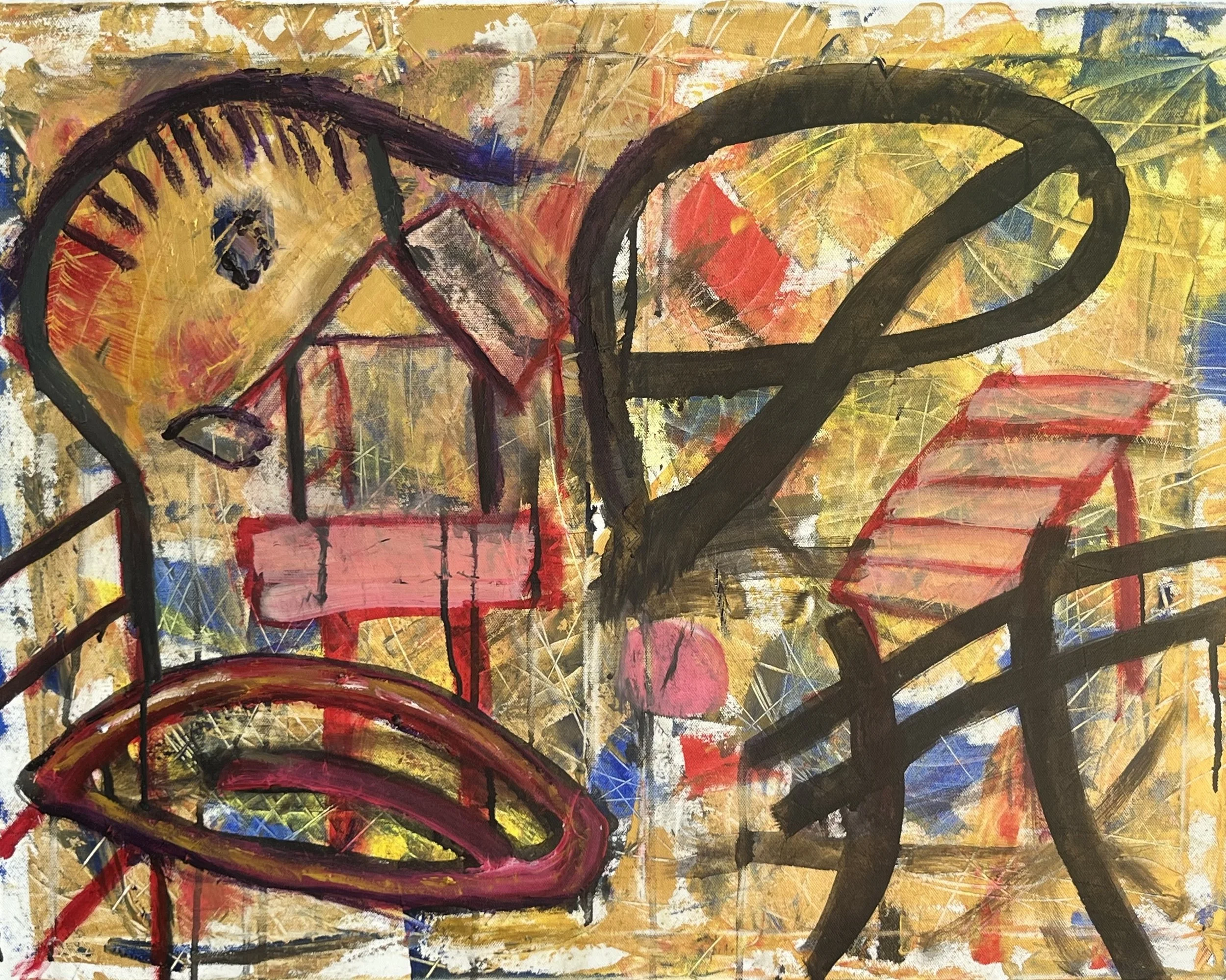 Urban Chaos 28 x 22"