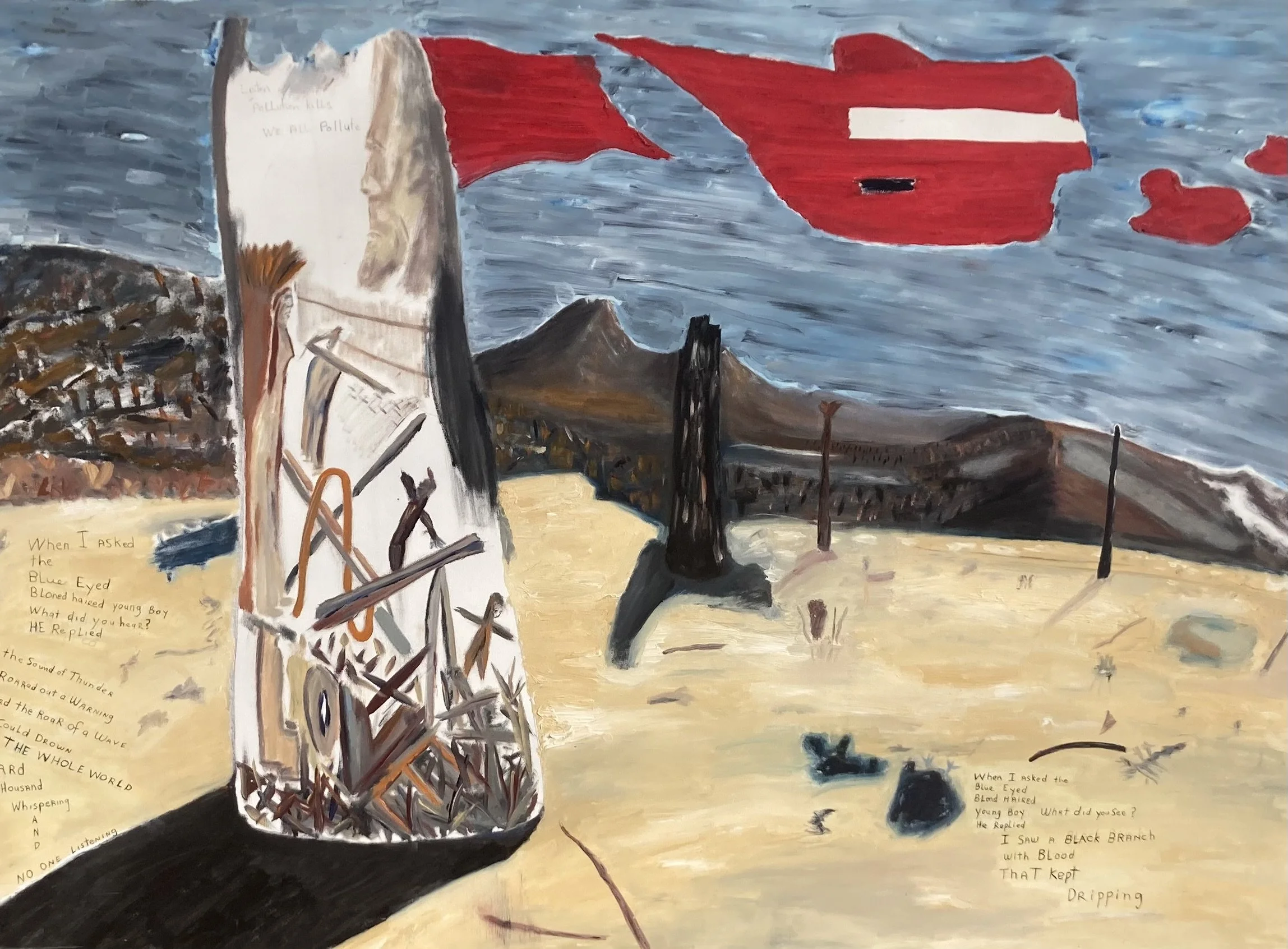 Exodus 58 x 40"